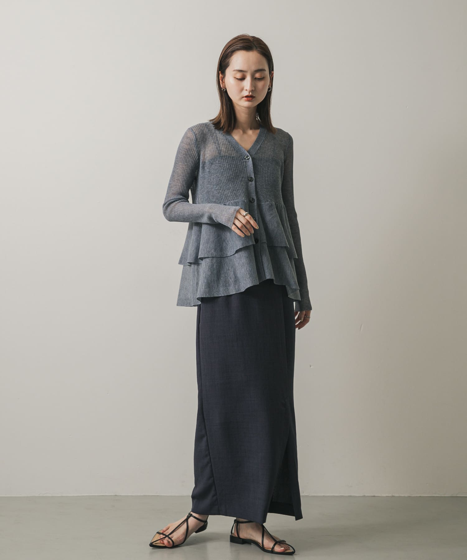 身長：169cm サイズ：one
