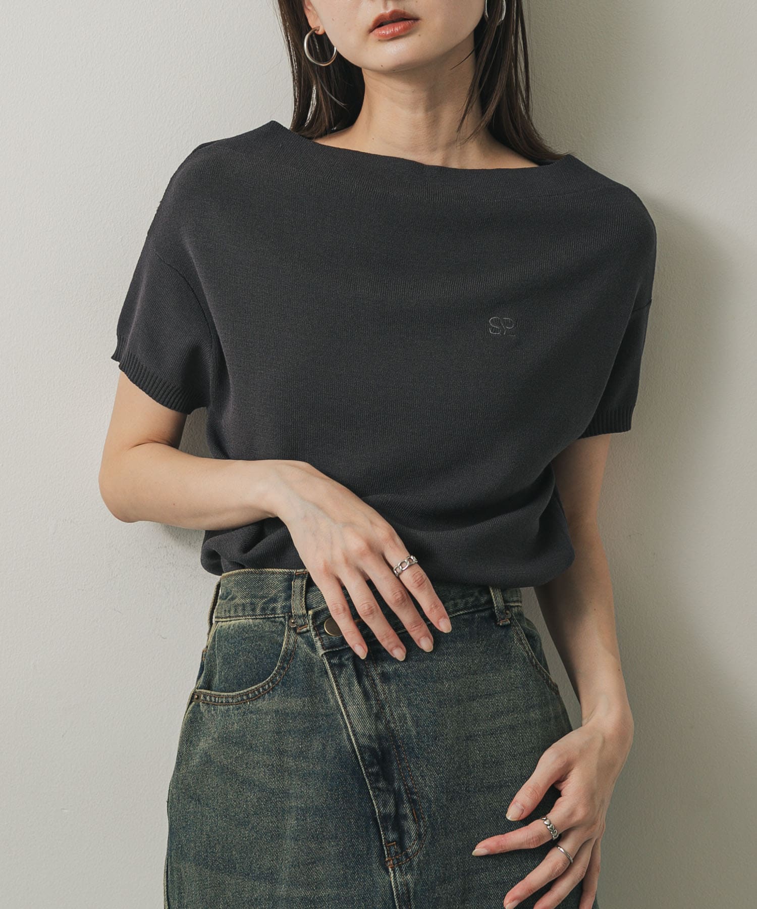 身長：169cm サイズ：one