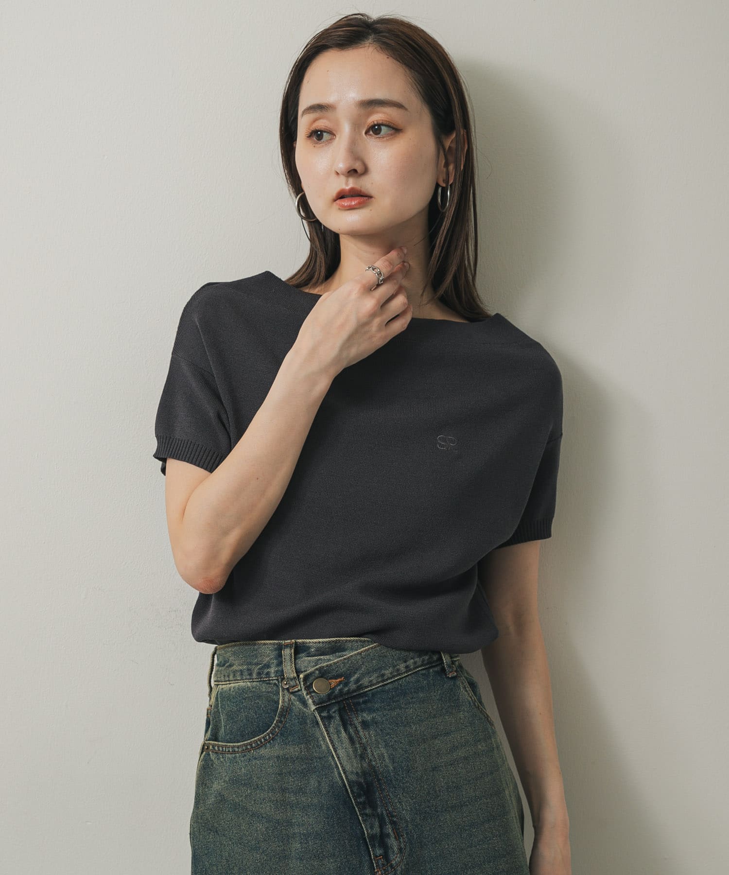身長：169cm サイズ：one