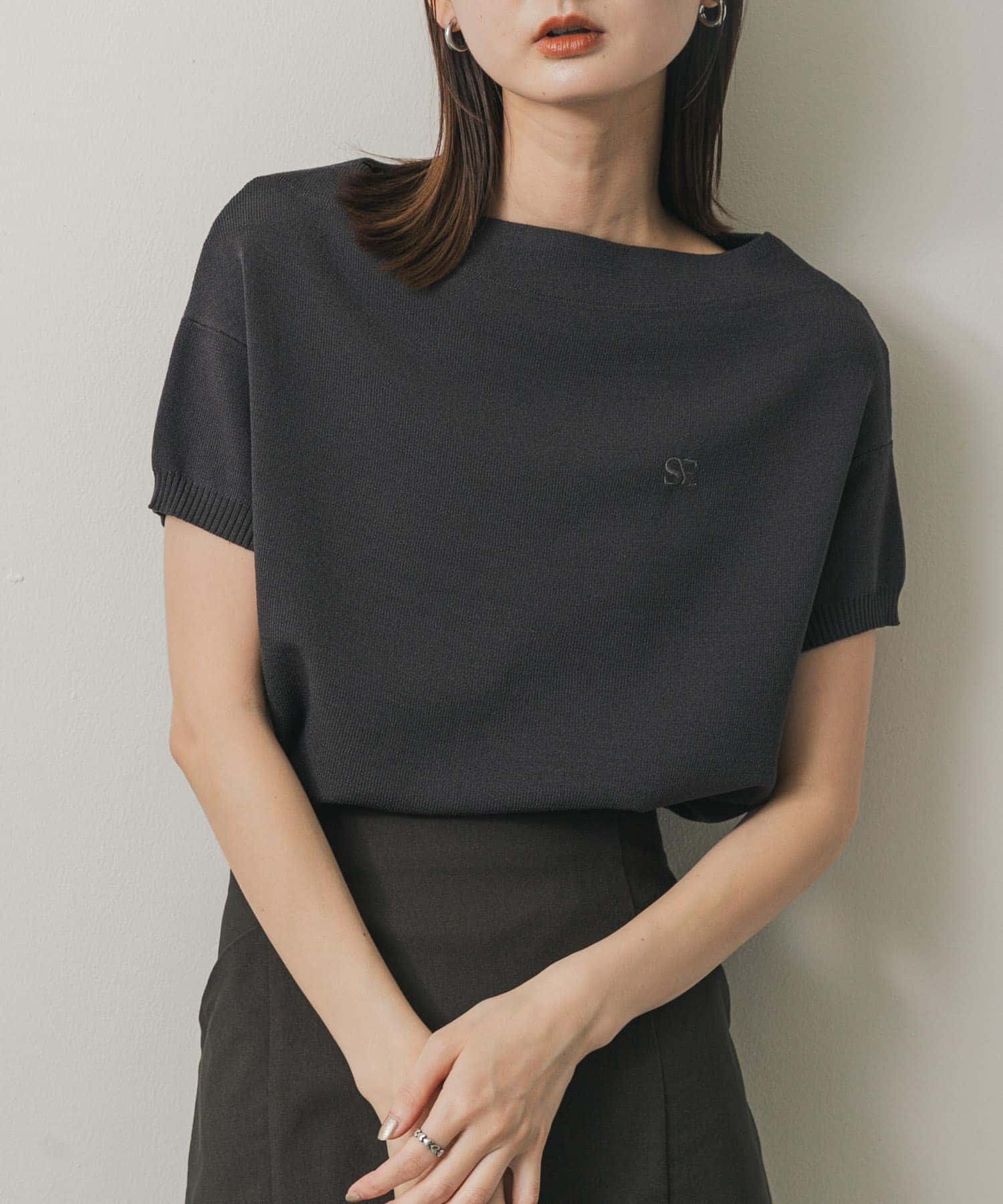 身長：169cm サイズ：one