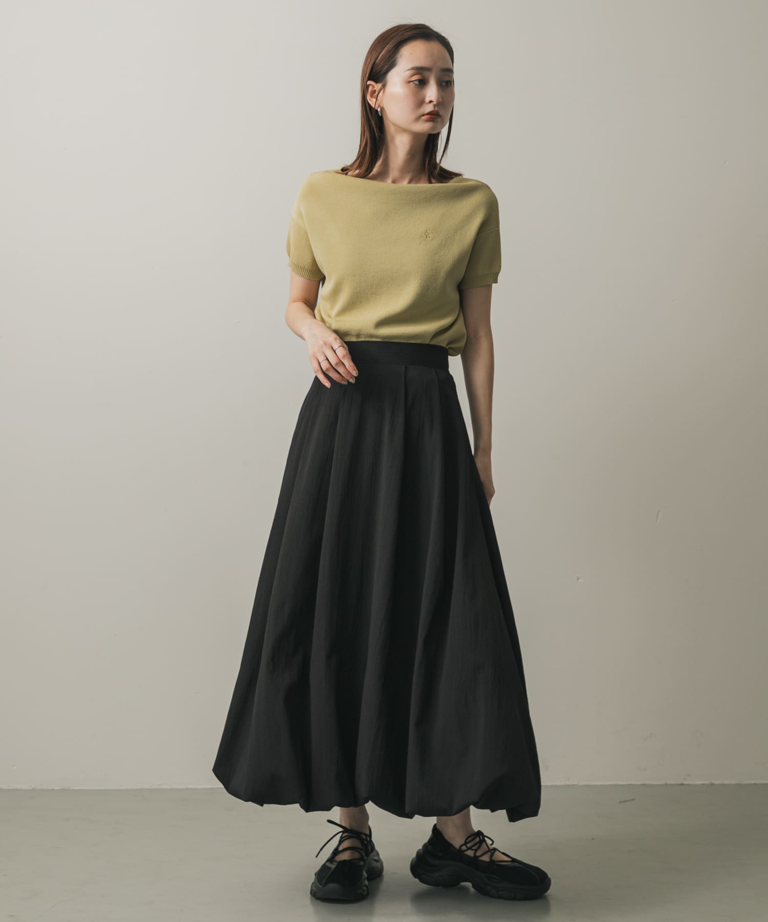身長：169cm サイズ：one