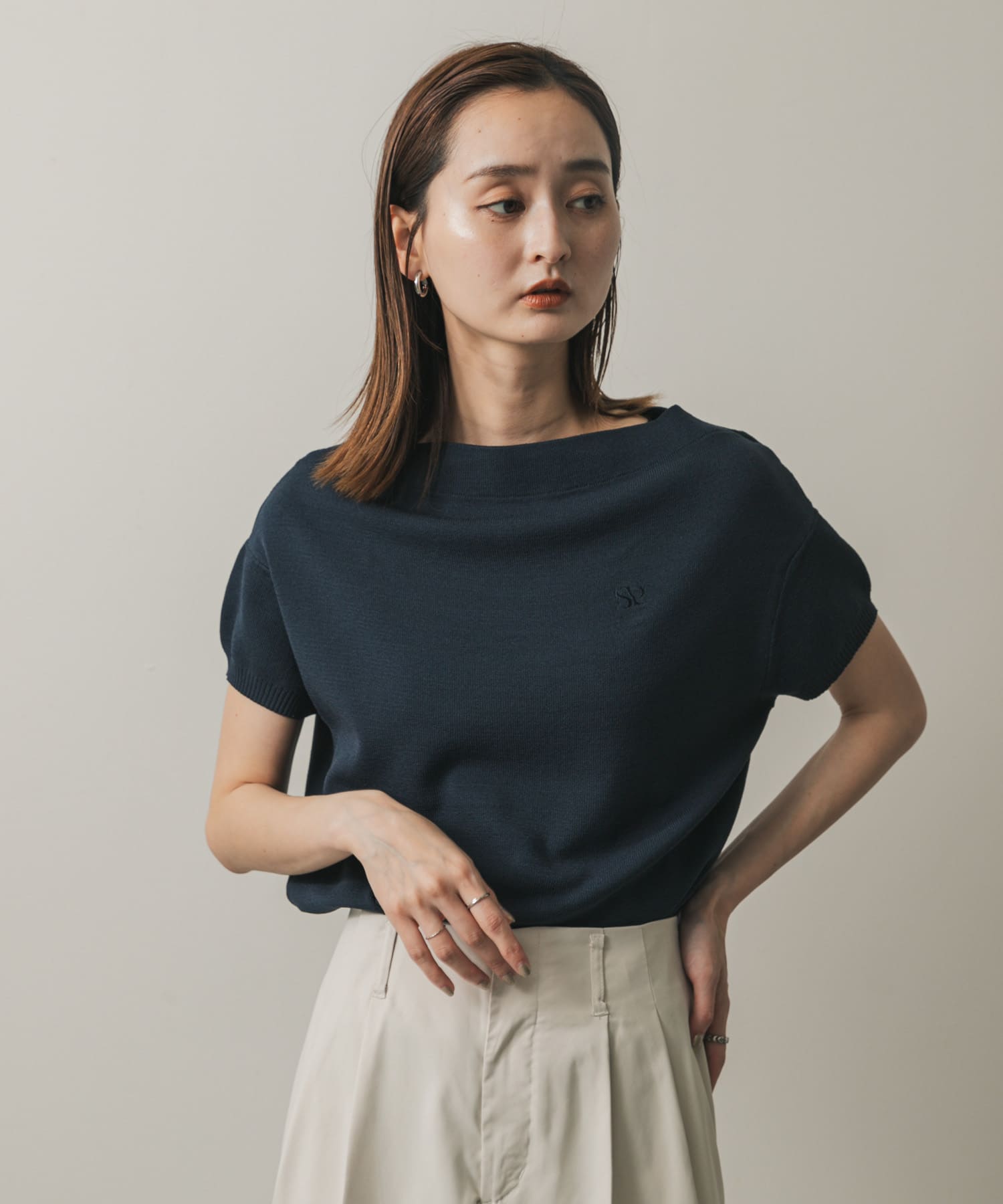 身長：169cm サイズ：one