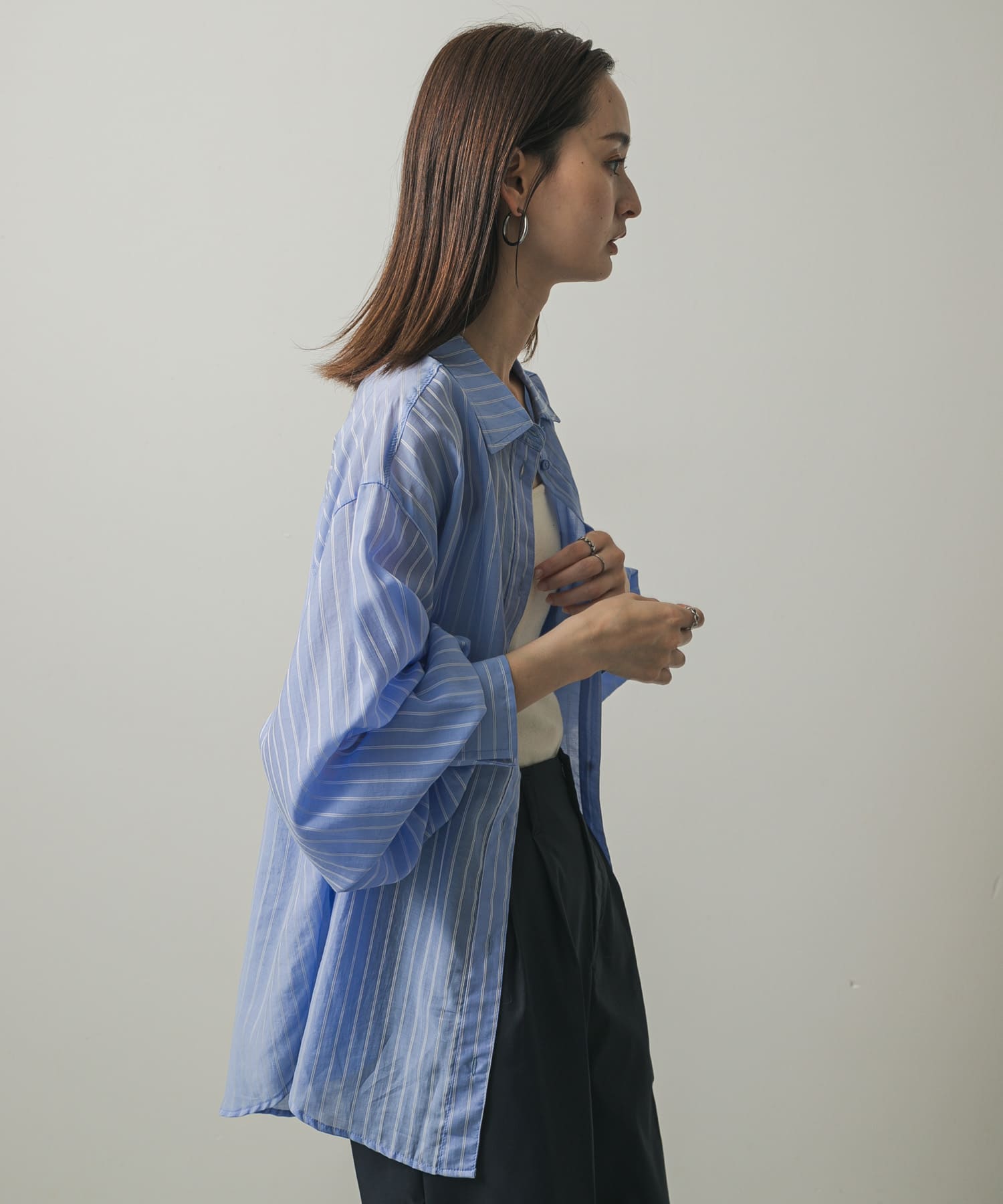 身長：169cm サイズ：one