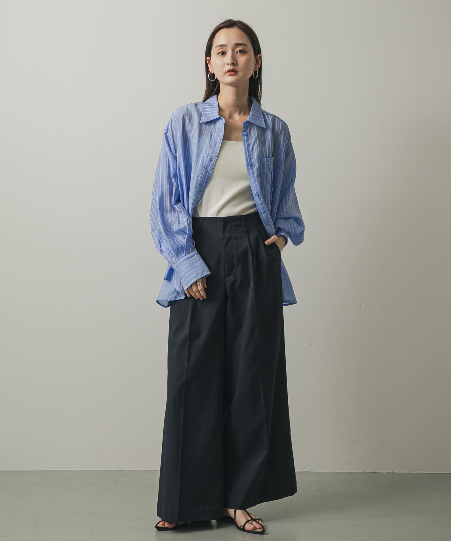 身長：169cm サイズ：one