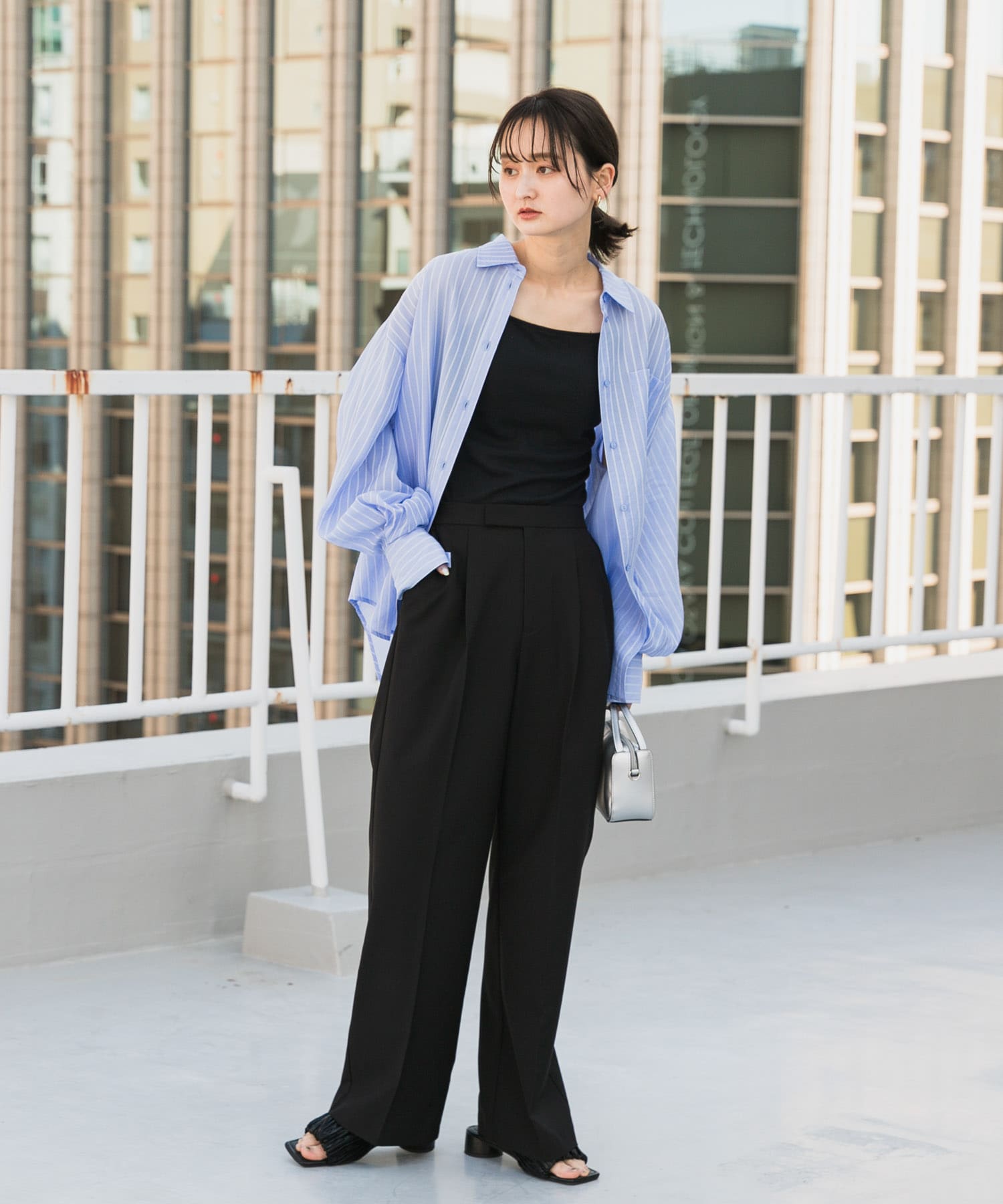 身長：169cm サイズ：one