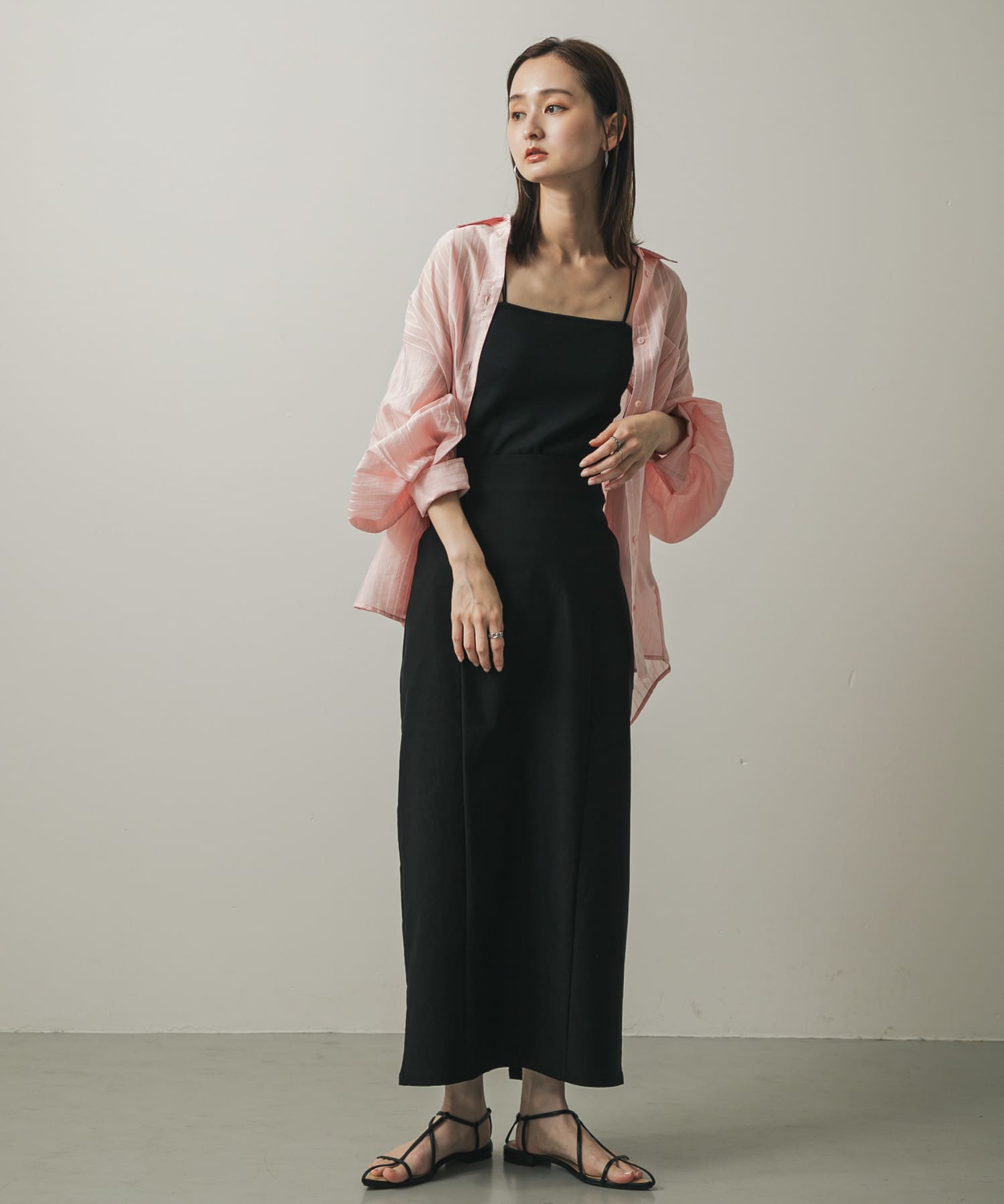 身長：169cm サイズ：one