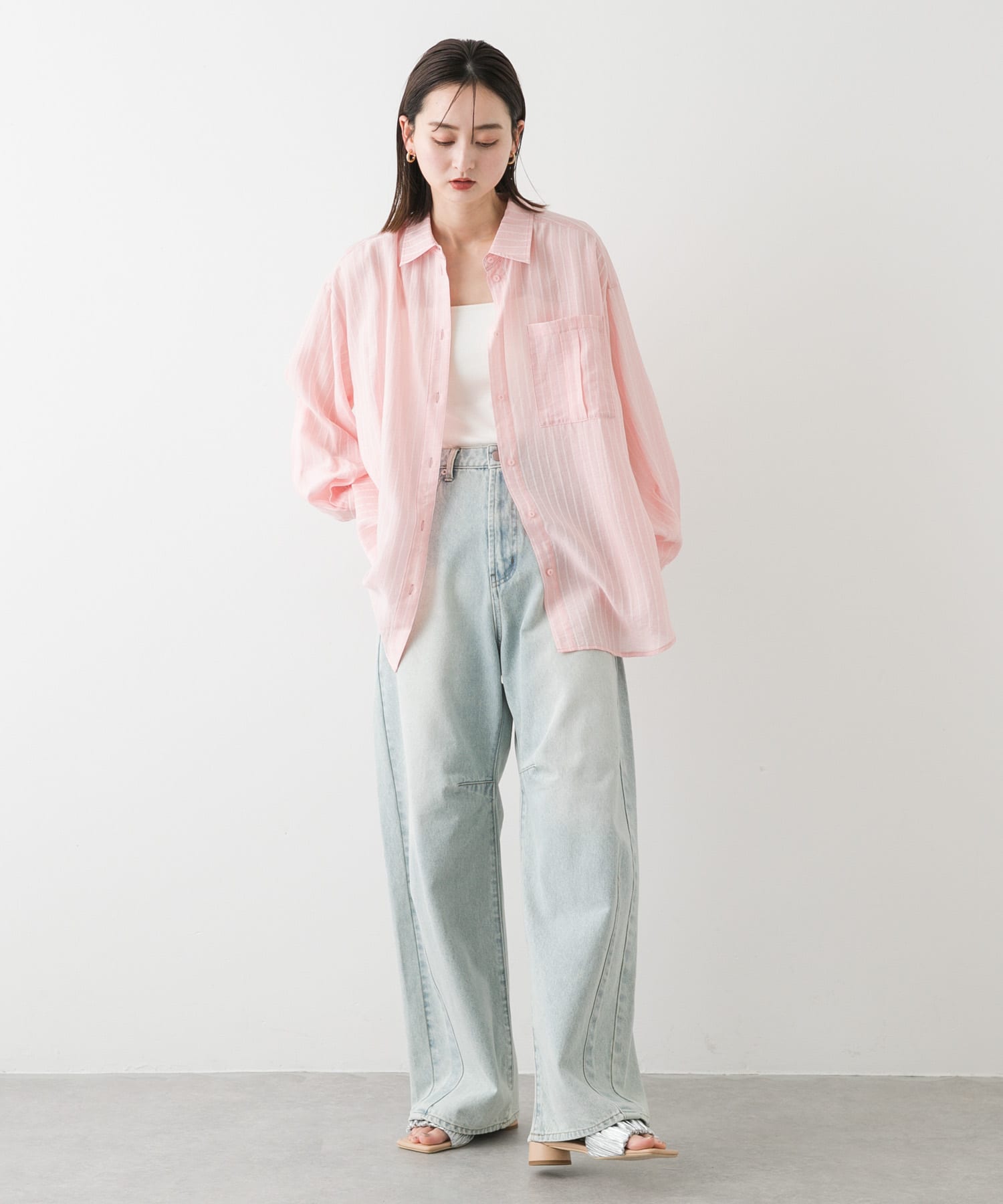 身長：169cm サイズ：one