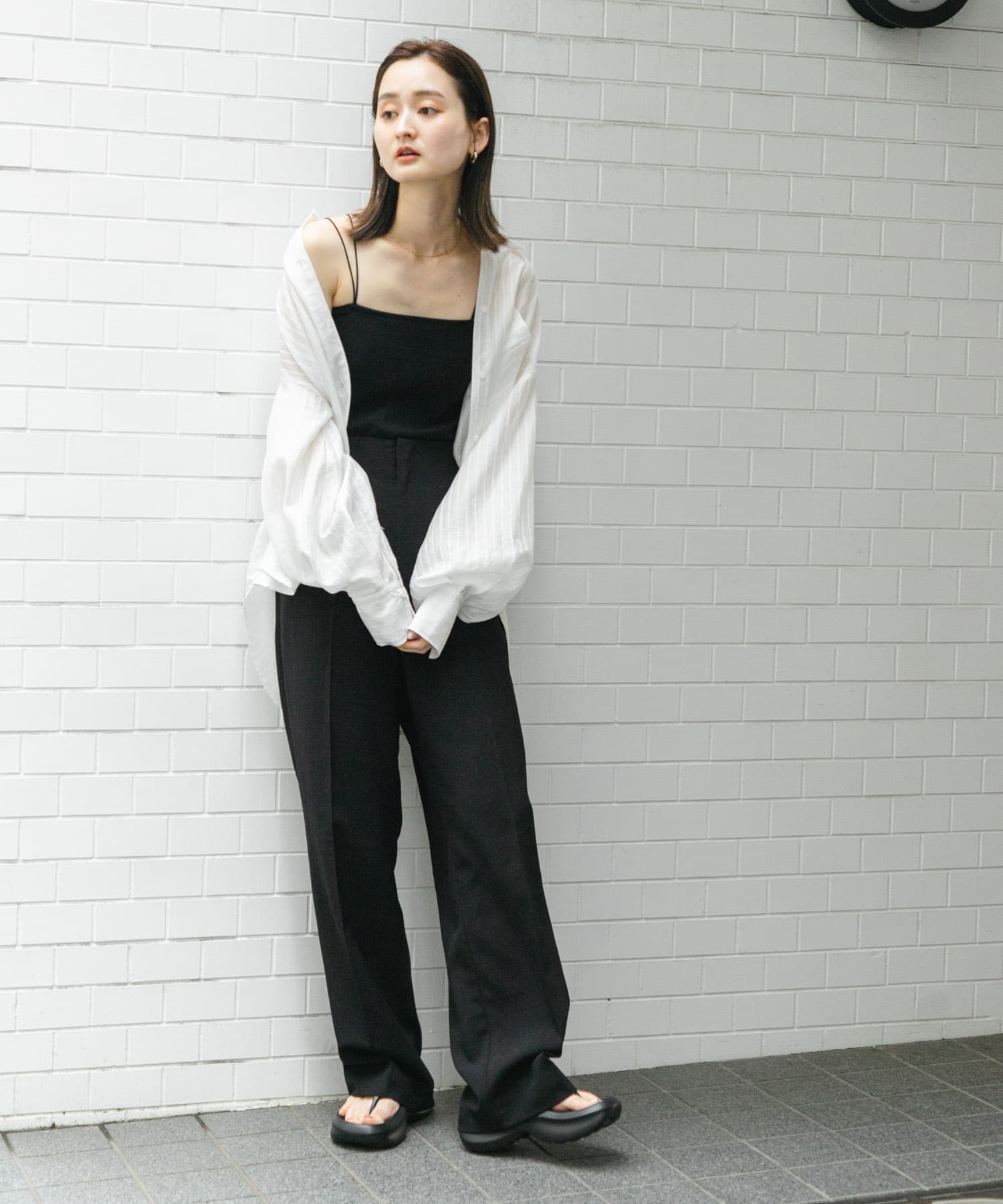 身長：169cm サイズ：one