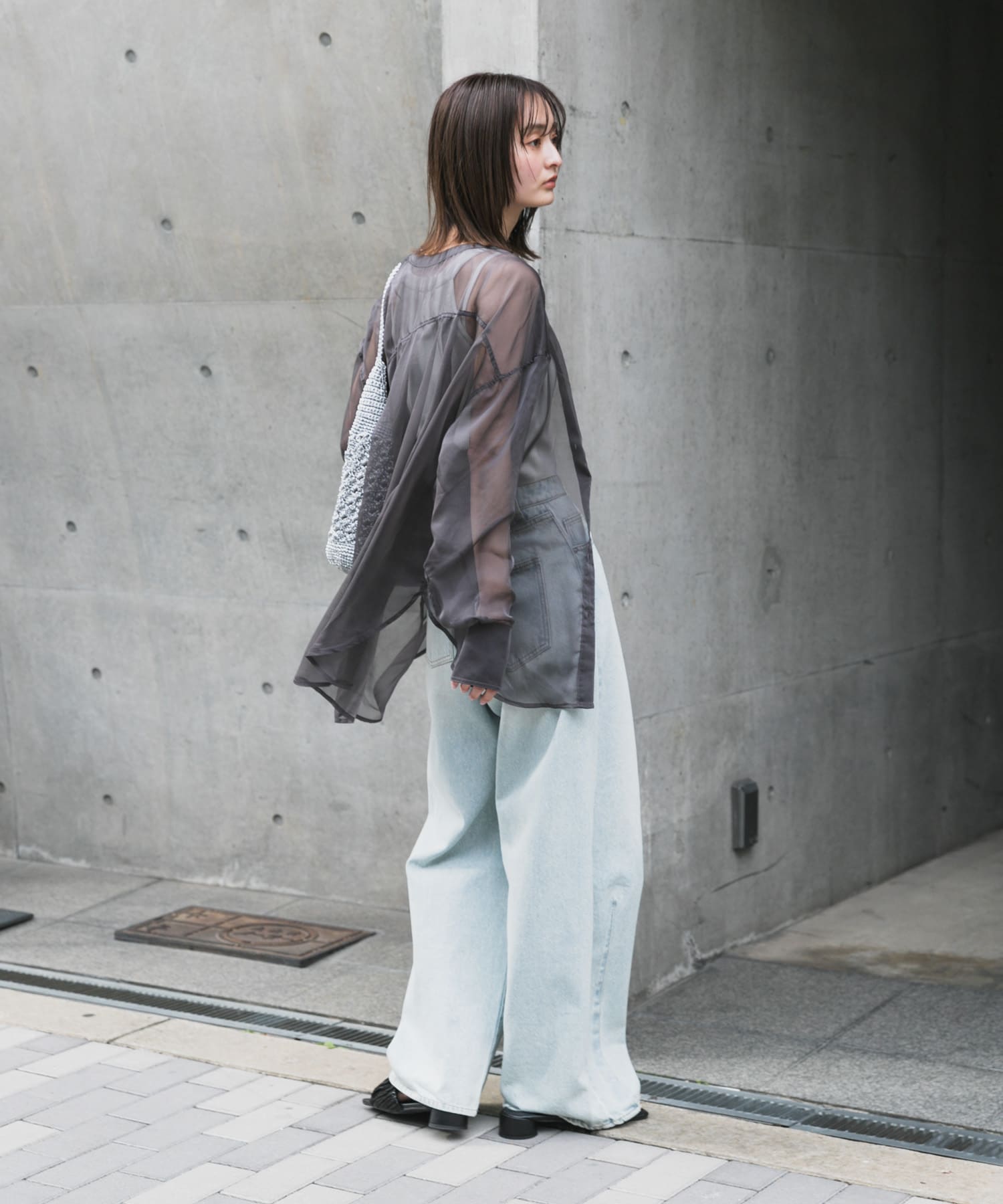 身長：169cm サイズ：one