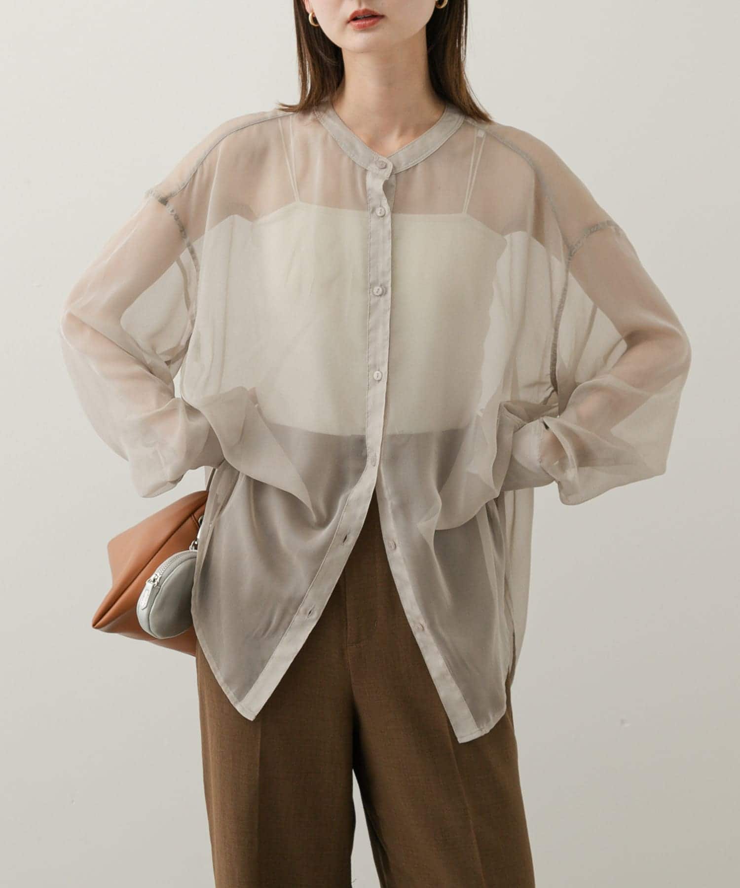 身長：169cm サイズ：one