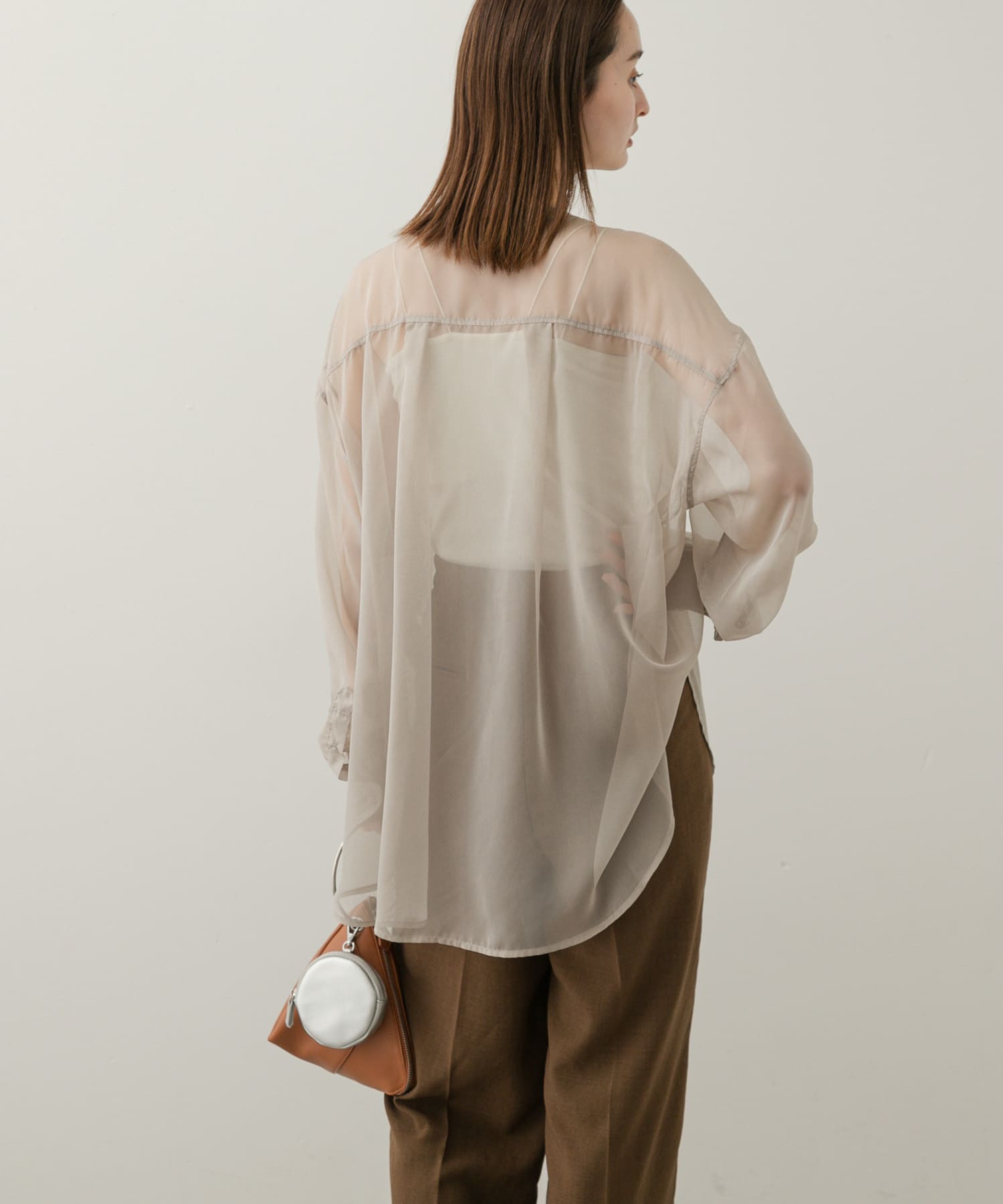 身長：169cm サイズ：one