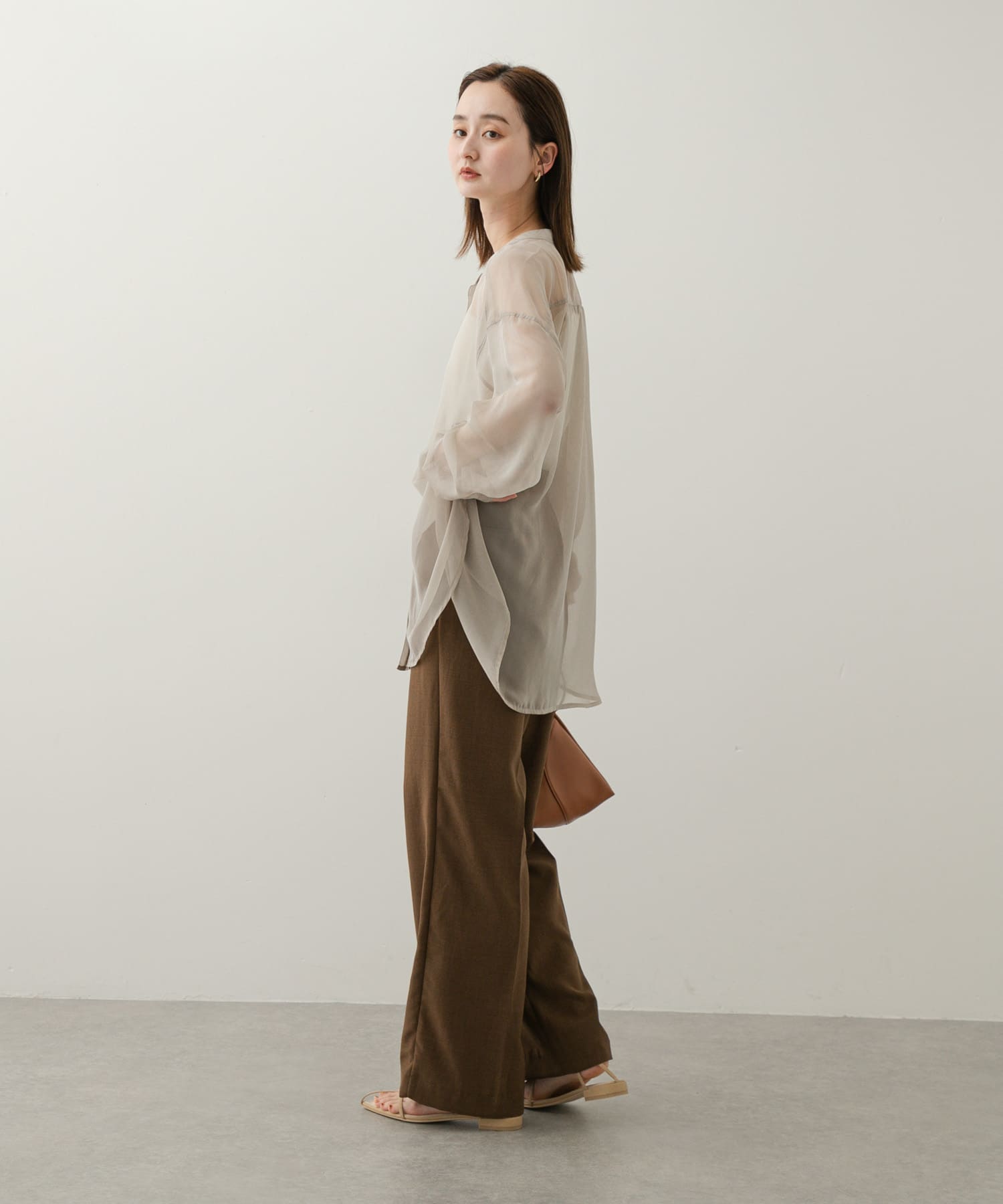 身長：169cm サイズ：one