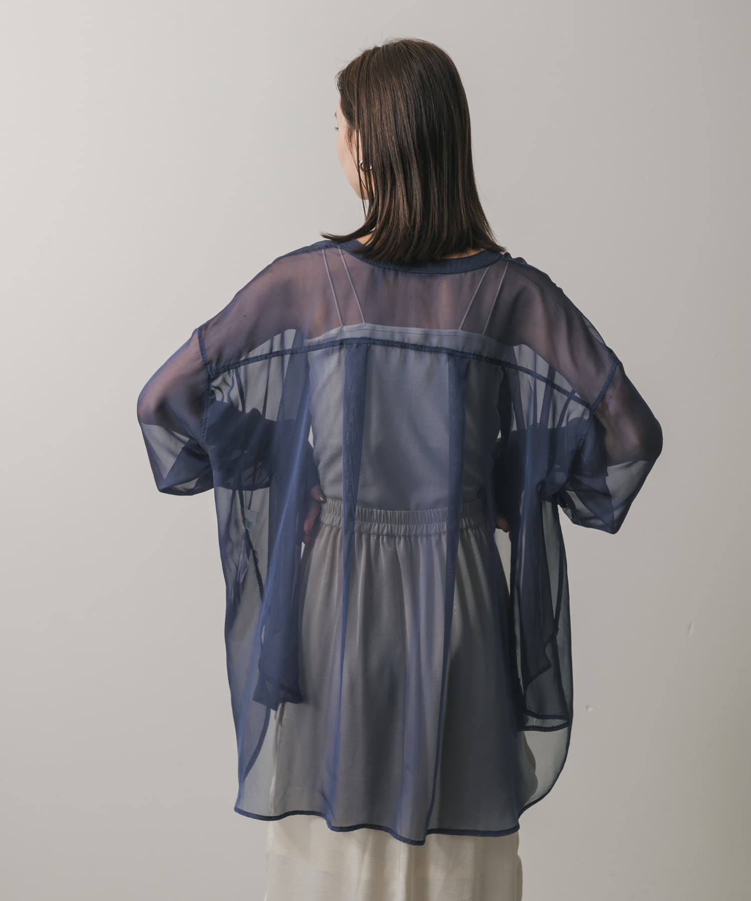 身長：169cm サイズ：one