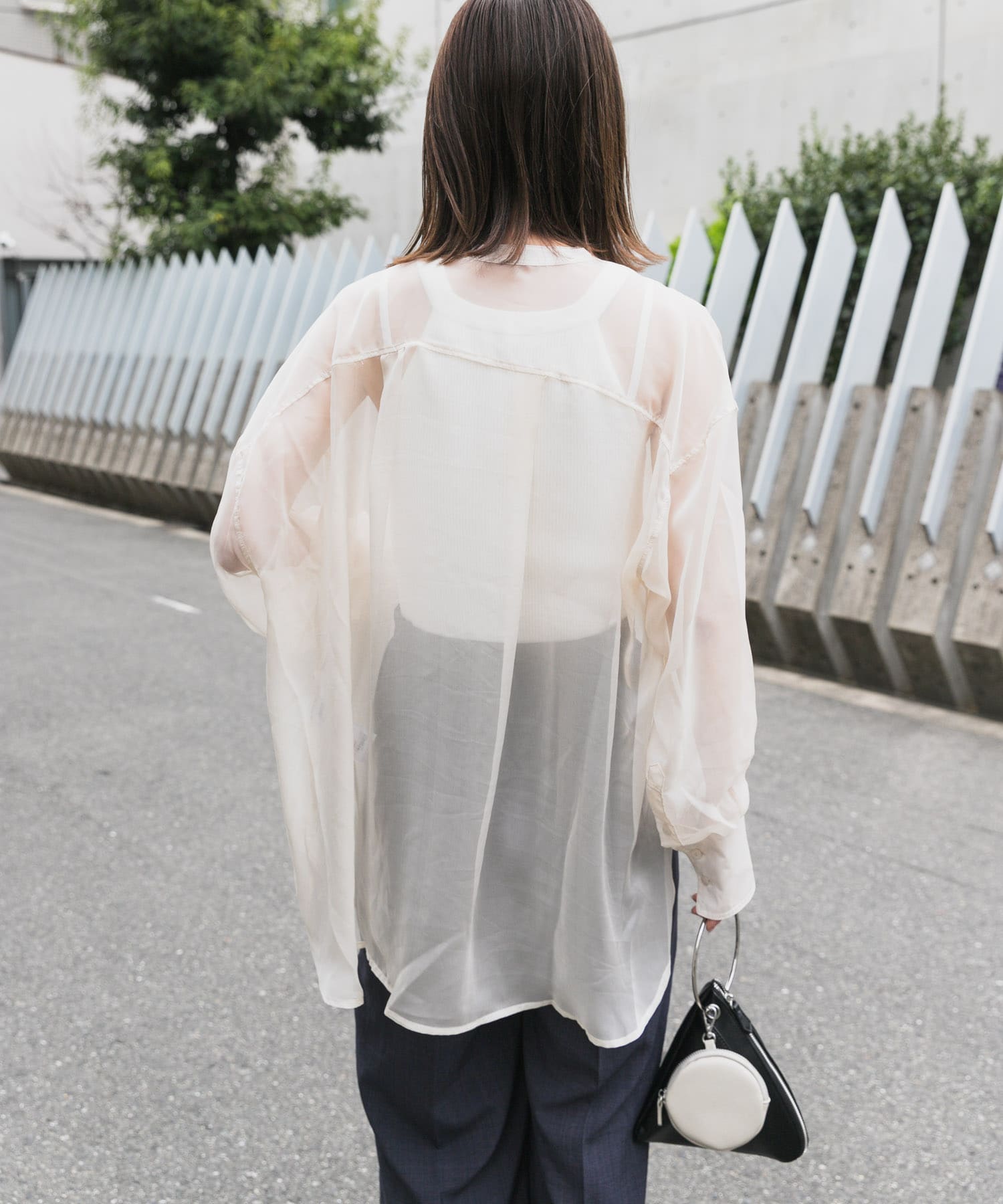 身長：169cm サイズ：one