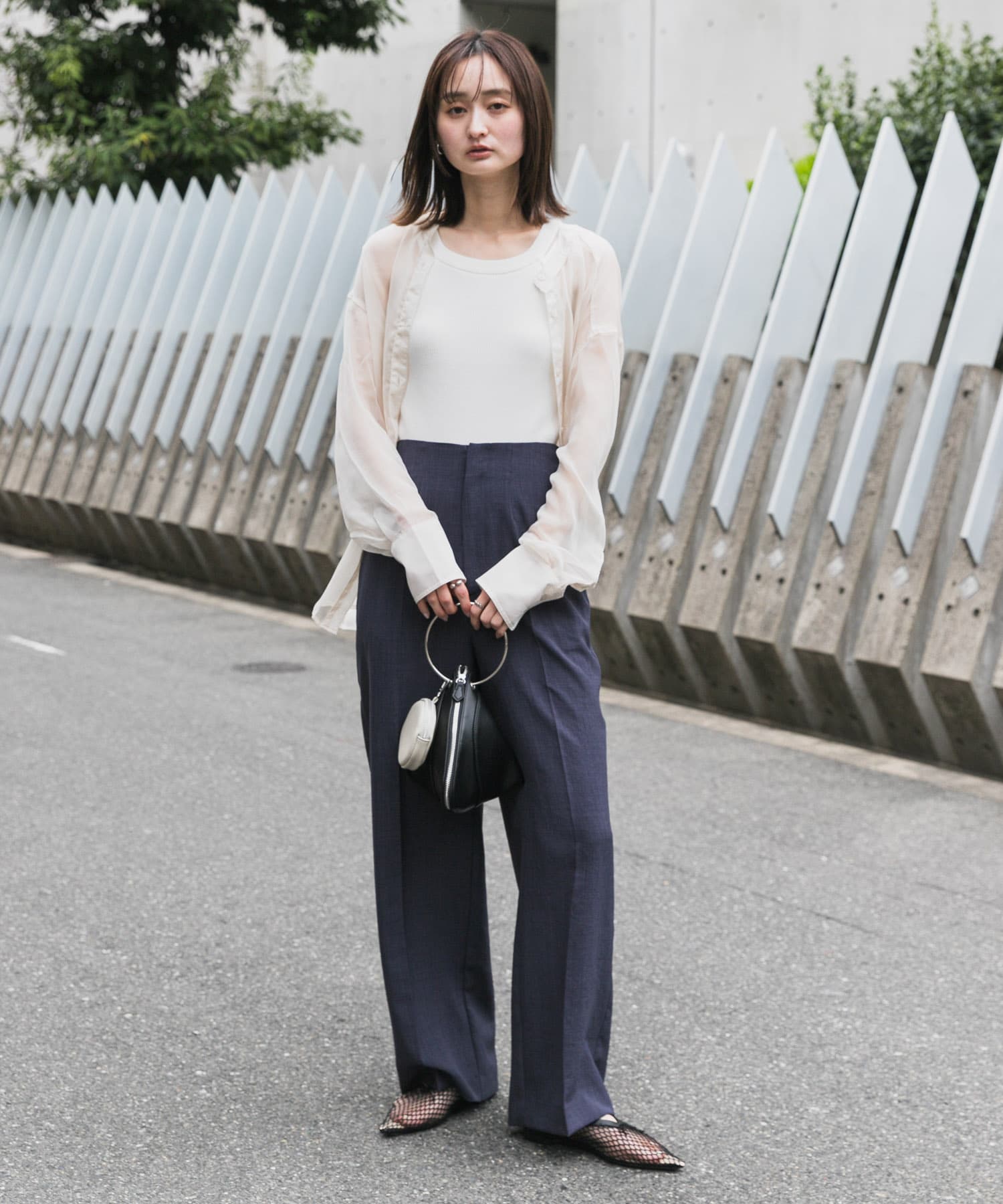 身長：169cm サイズ：one