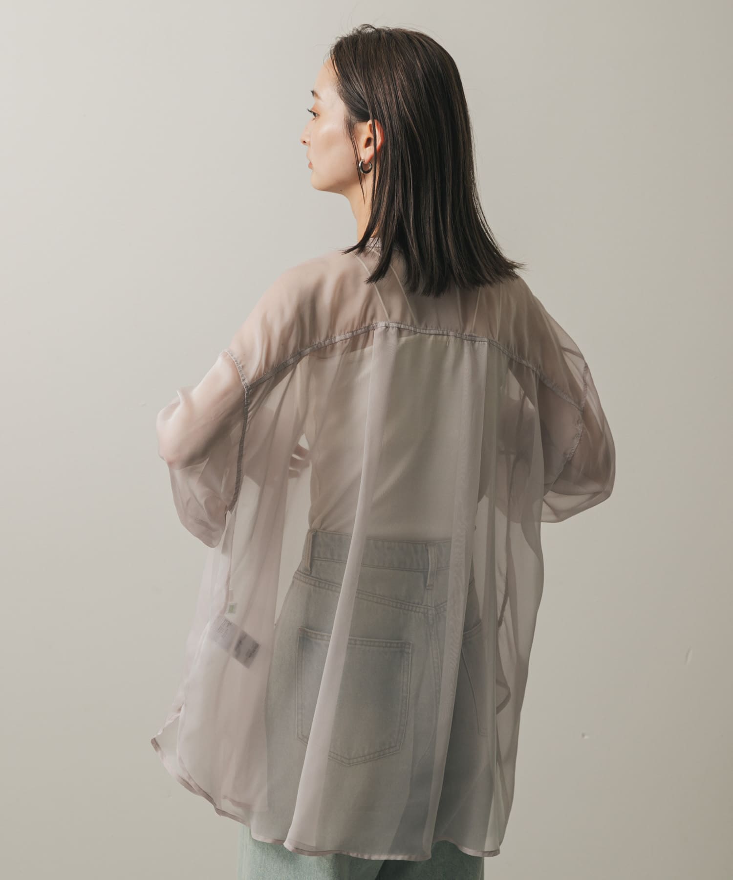 身長：169cm サイズ：one