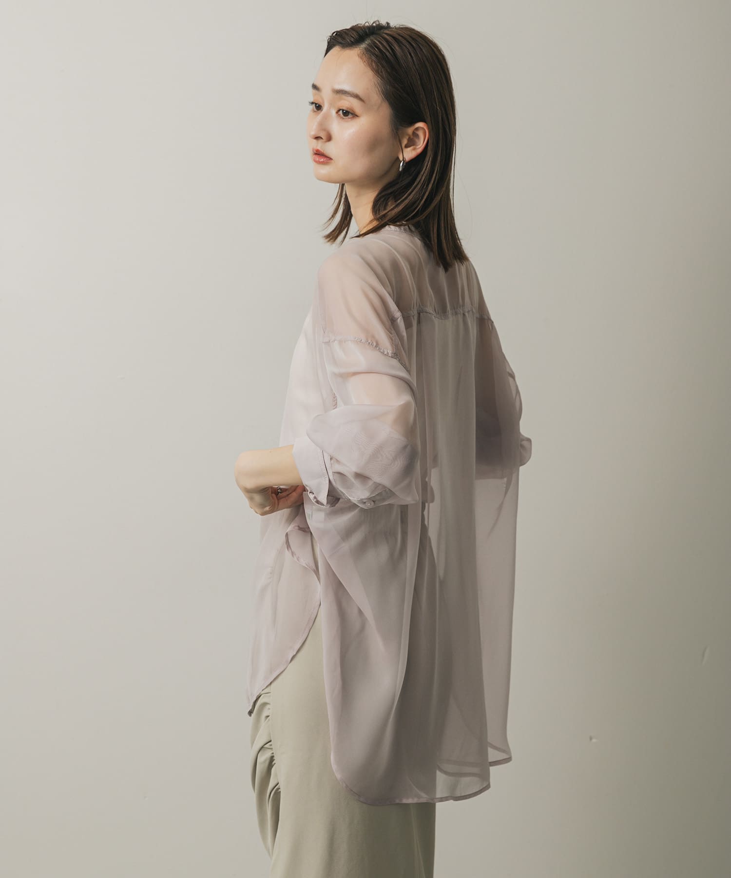 身長：169cm サイズ：one