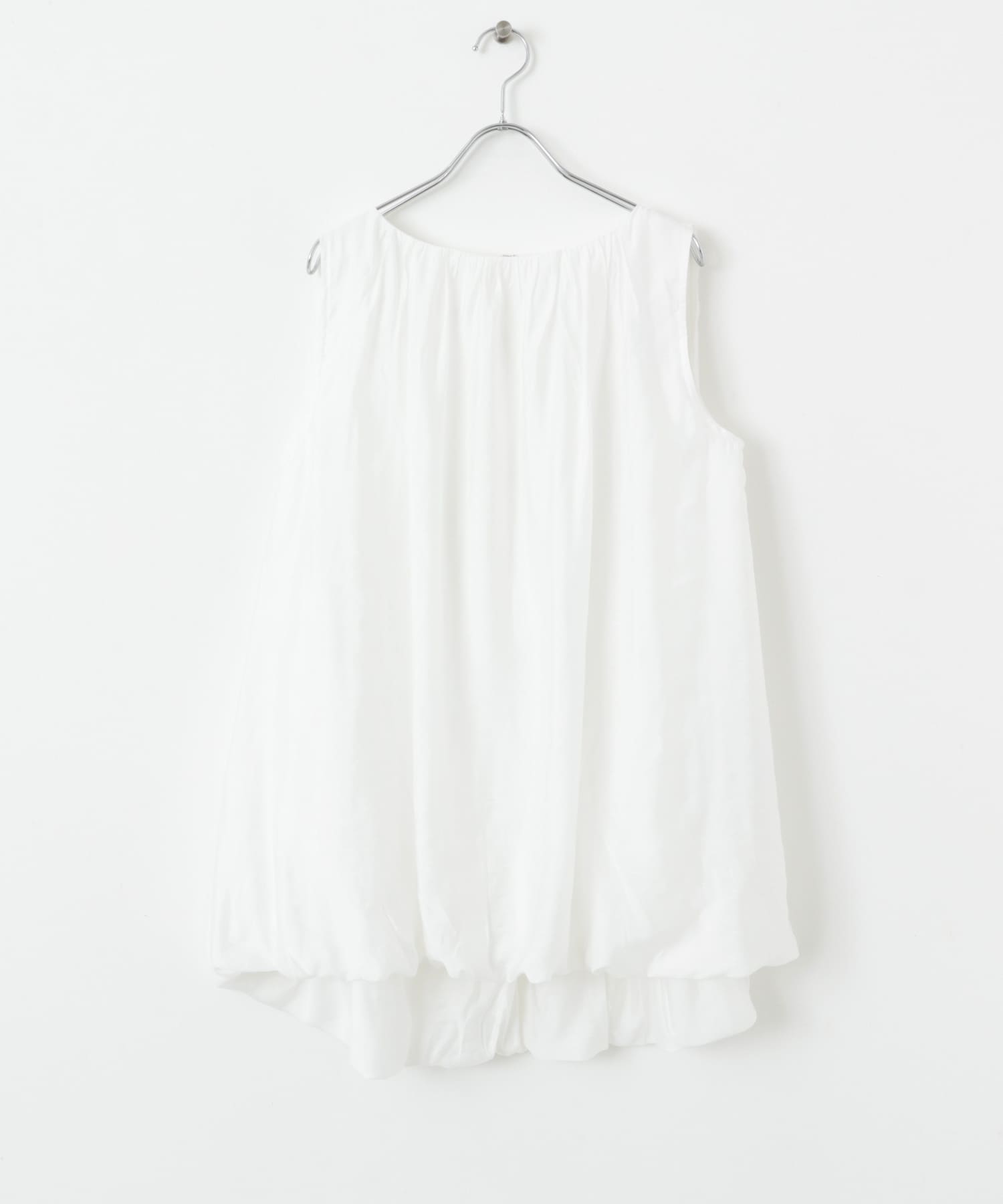 バルーンチュニックブラウス OFF WHITE one