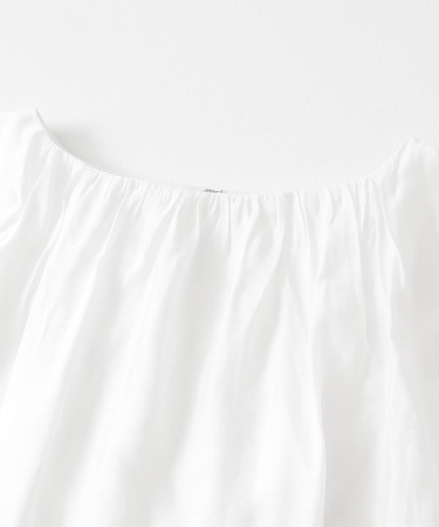 バルーンチュニックブラウス OFF WHITE one