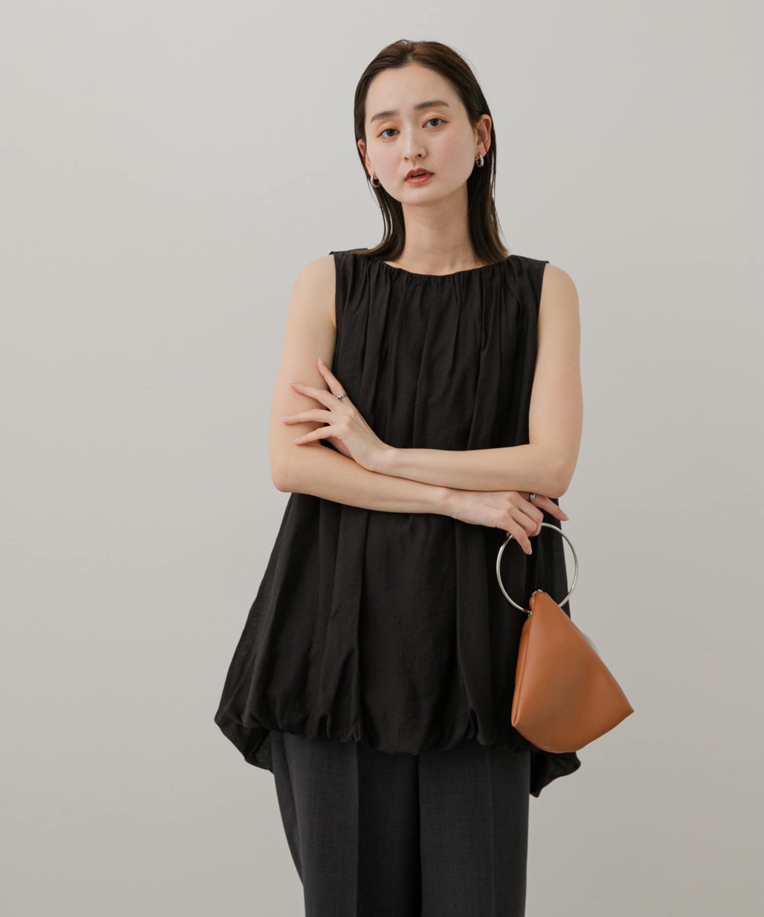 身長：169cm サイズ：one