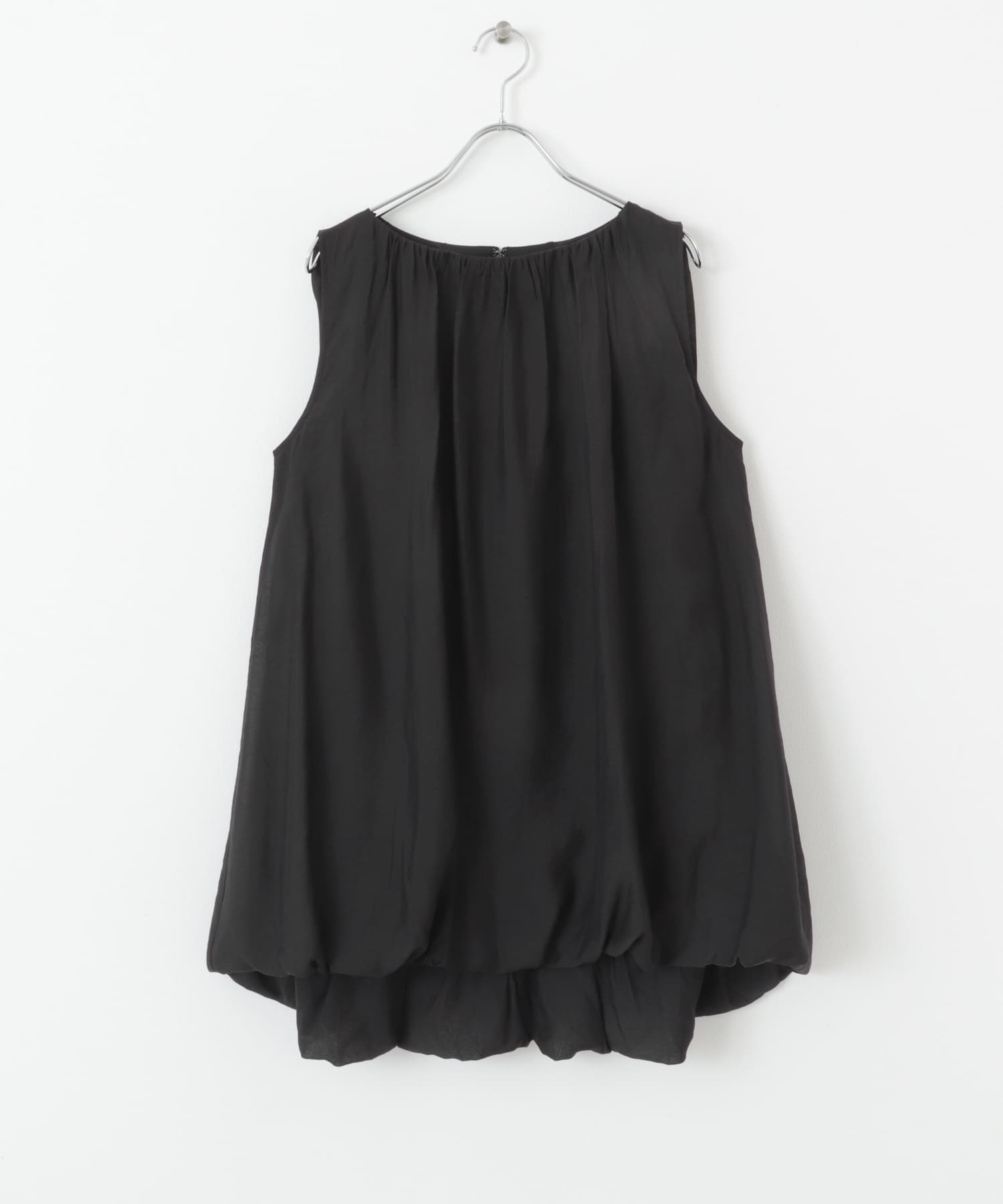 バルーンチュニックブラウス BLACK one