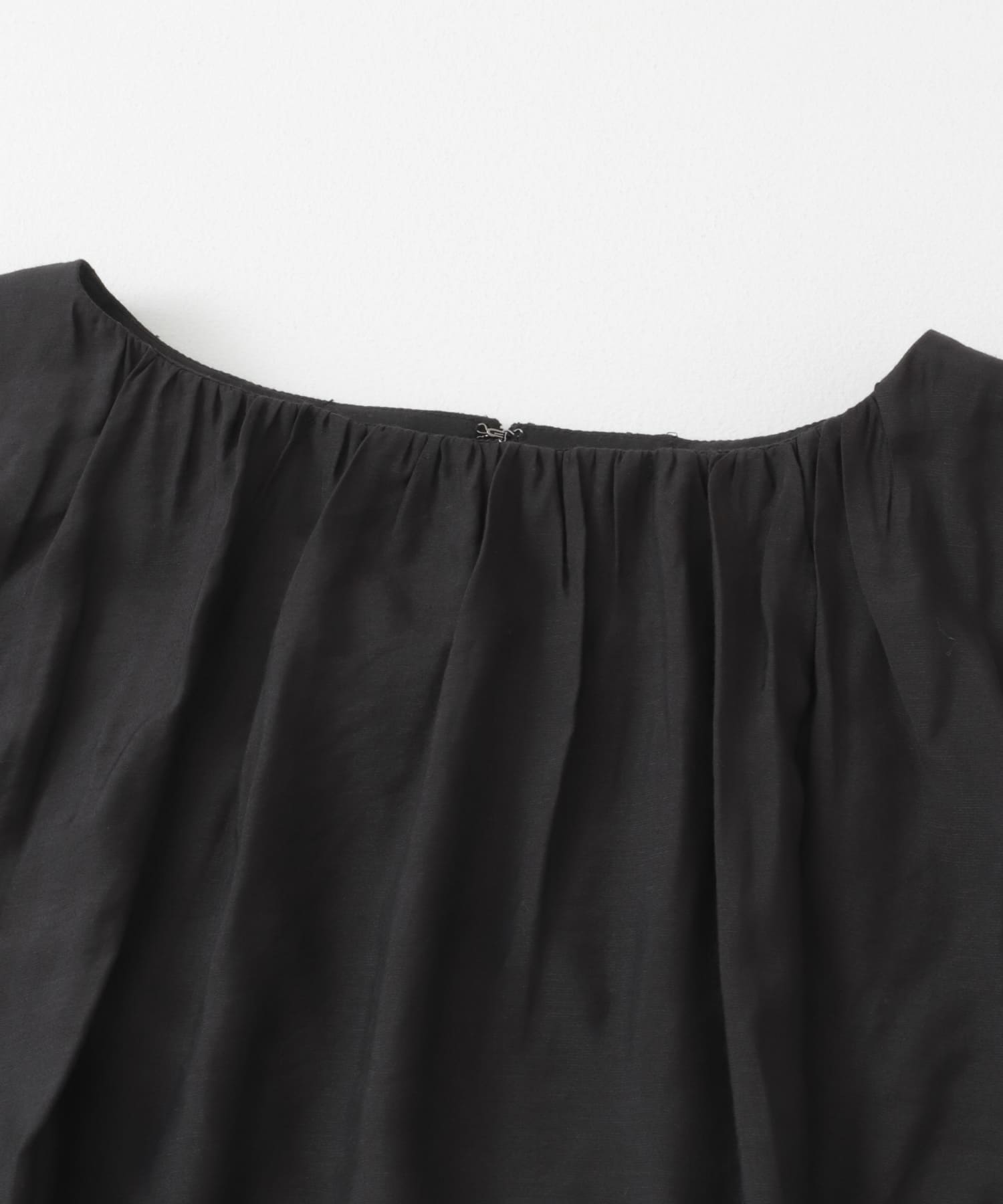 バルーンチュニックブラウス BLACK one