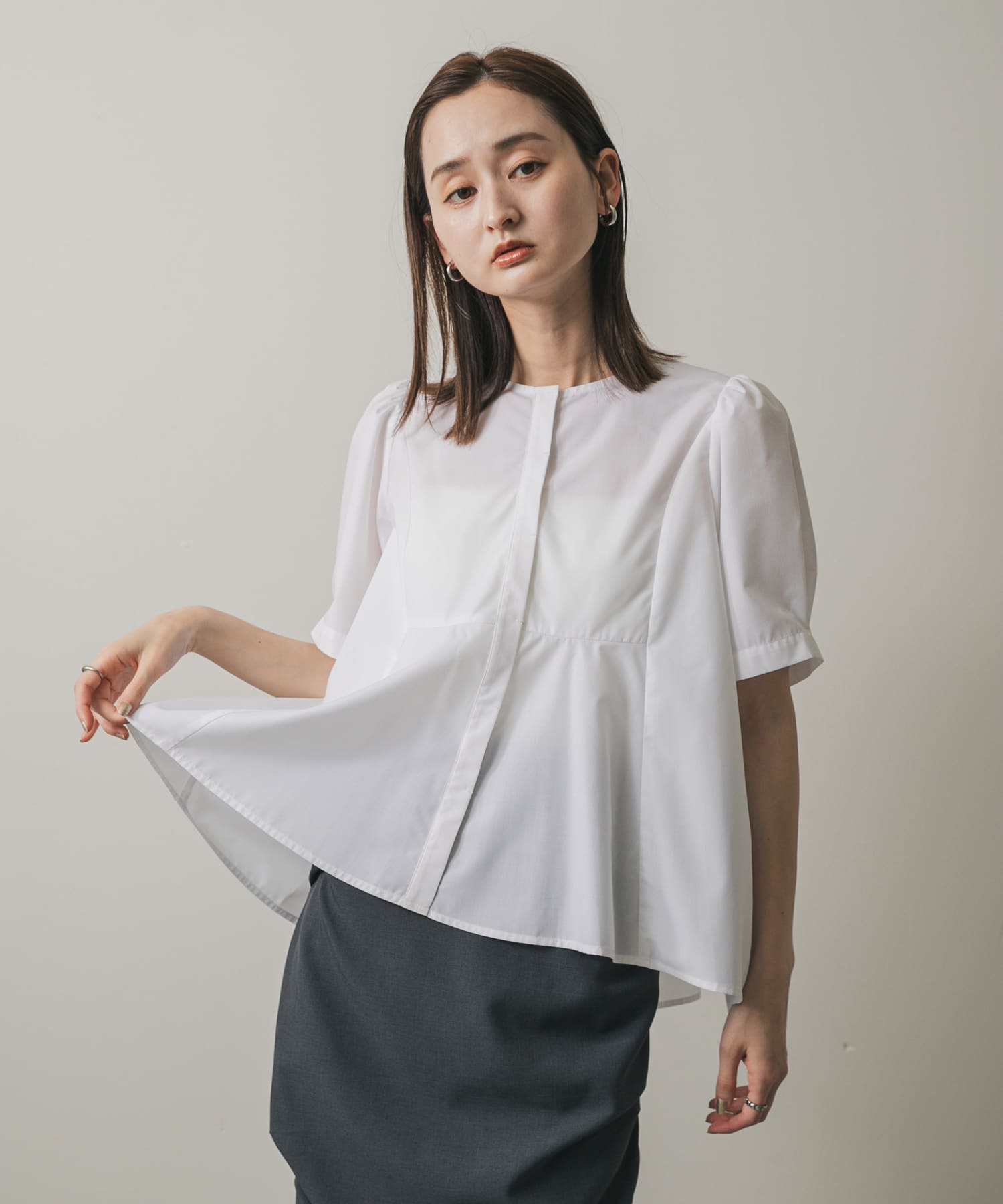 身長：169cm サイズ：one