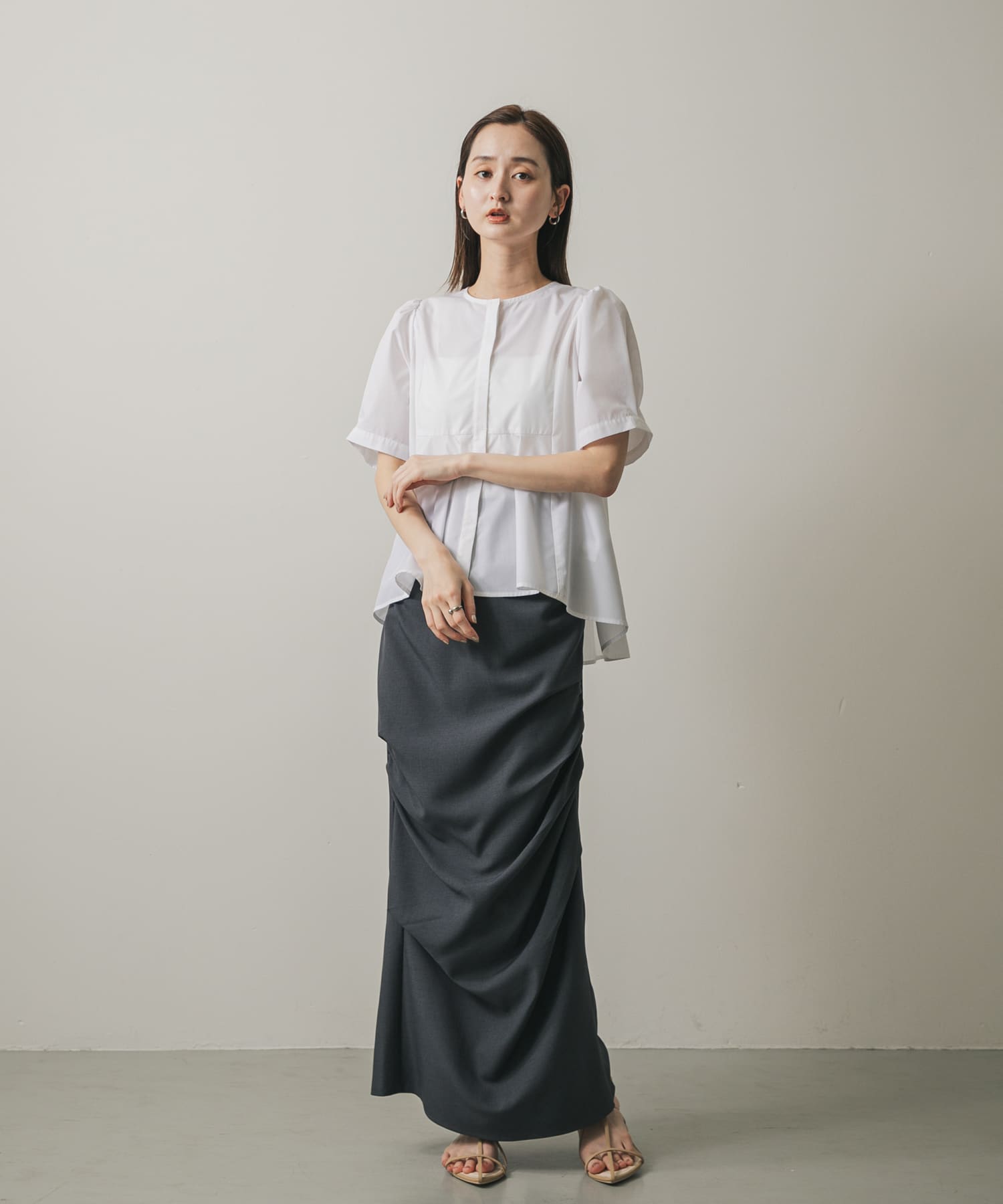 身長：169cm サイズ：one