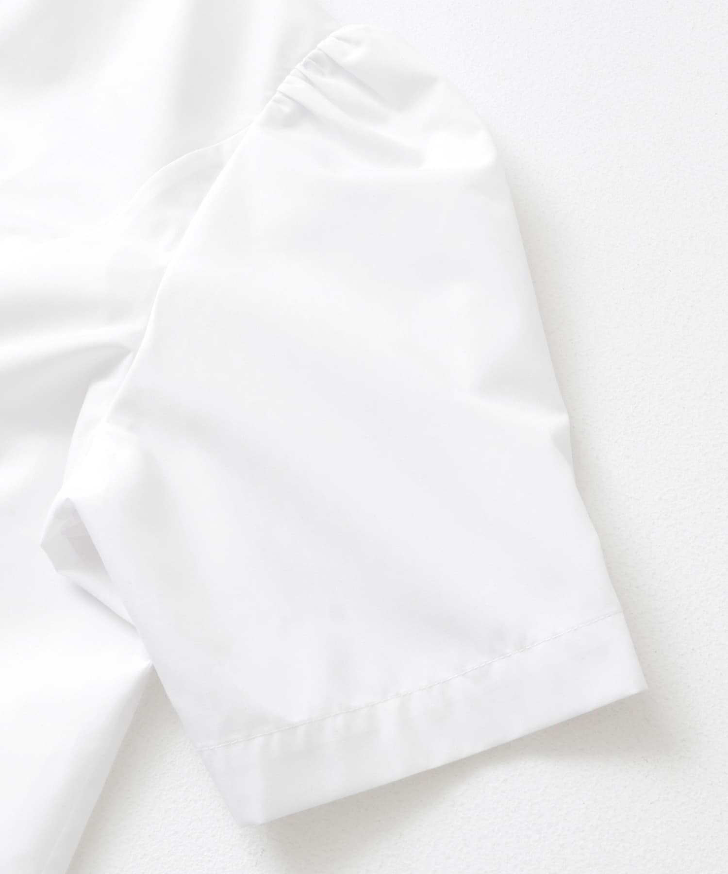 バックタックプリーツブラウス OFF WHITE one