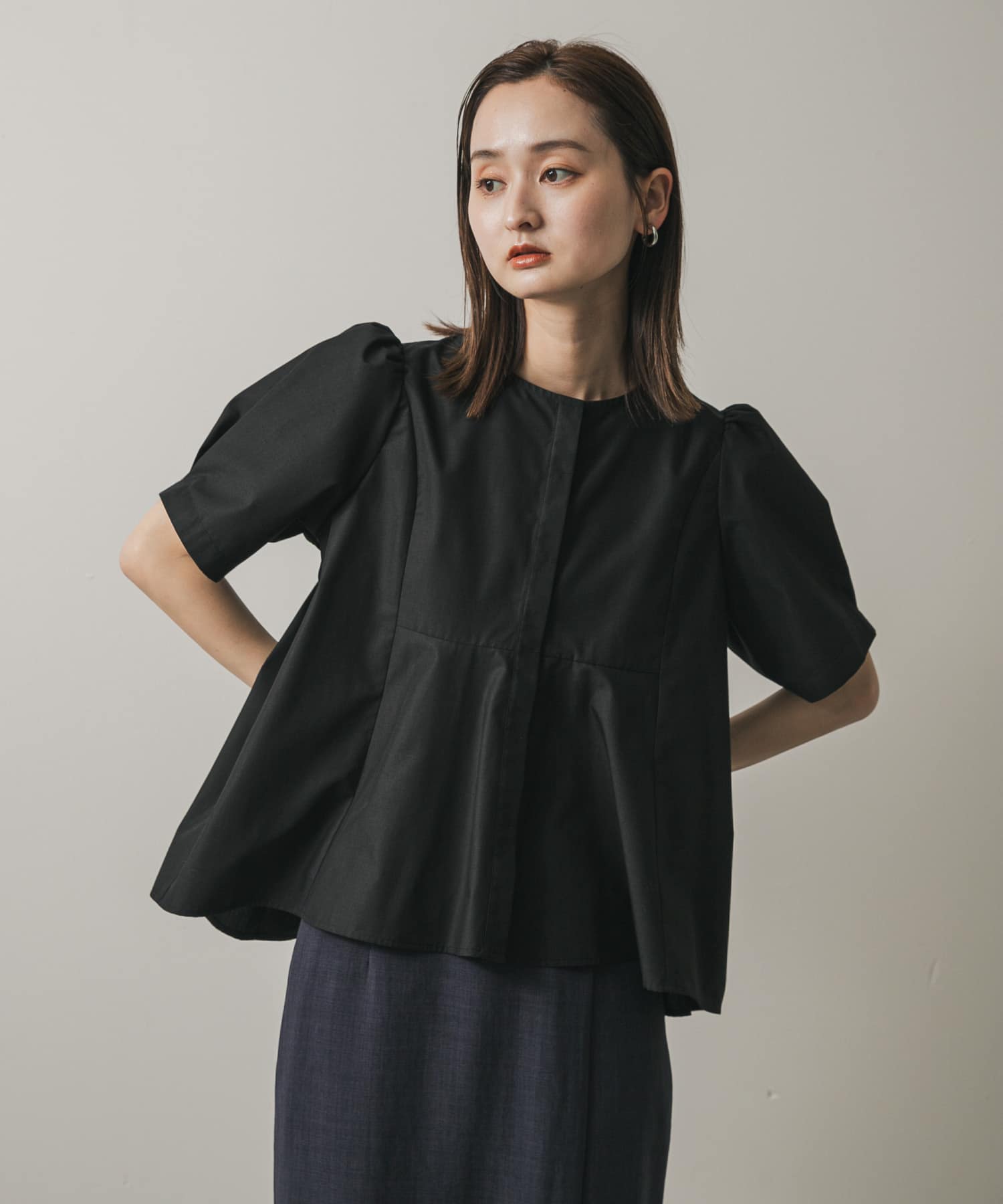 身長：169cm サイズ：one