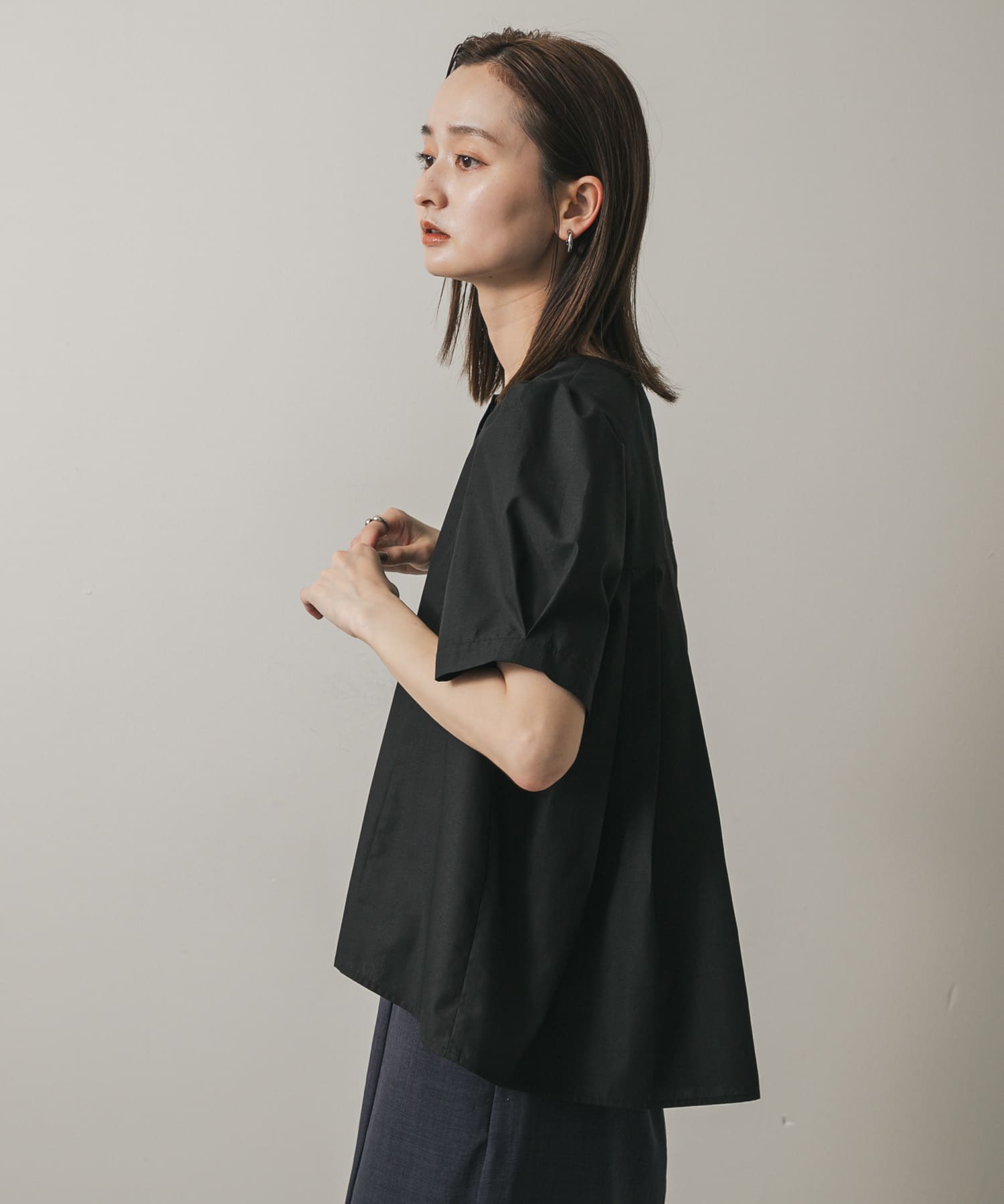 身長：169cm サイズ：one