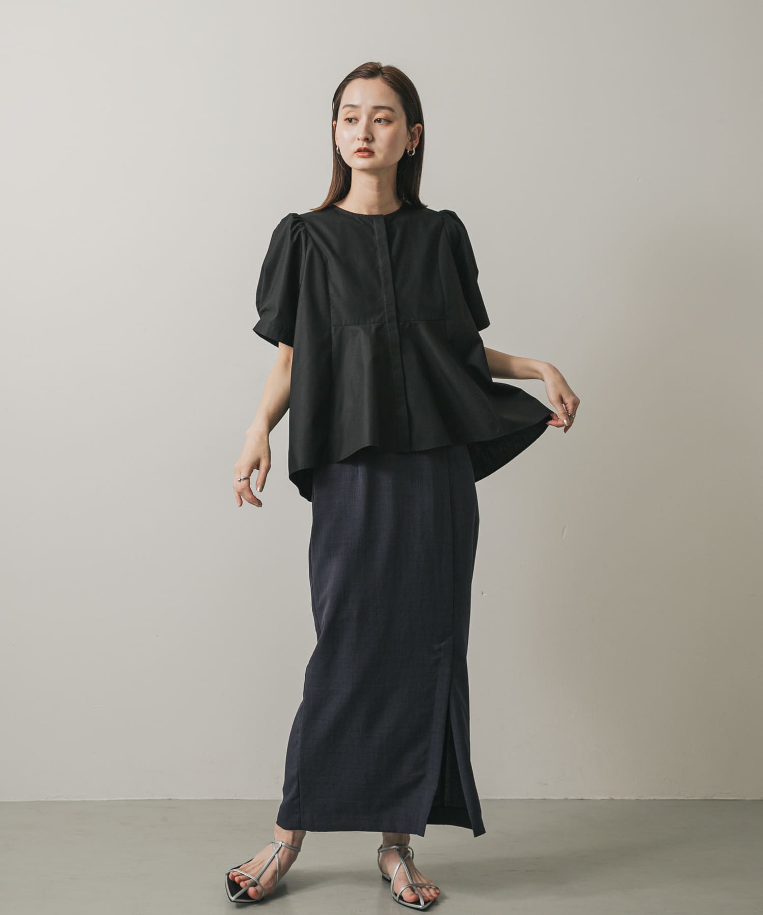身長：169cm サイズ：one