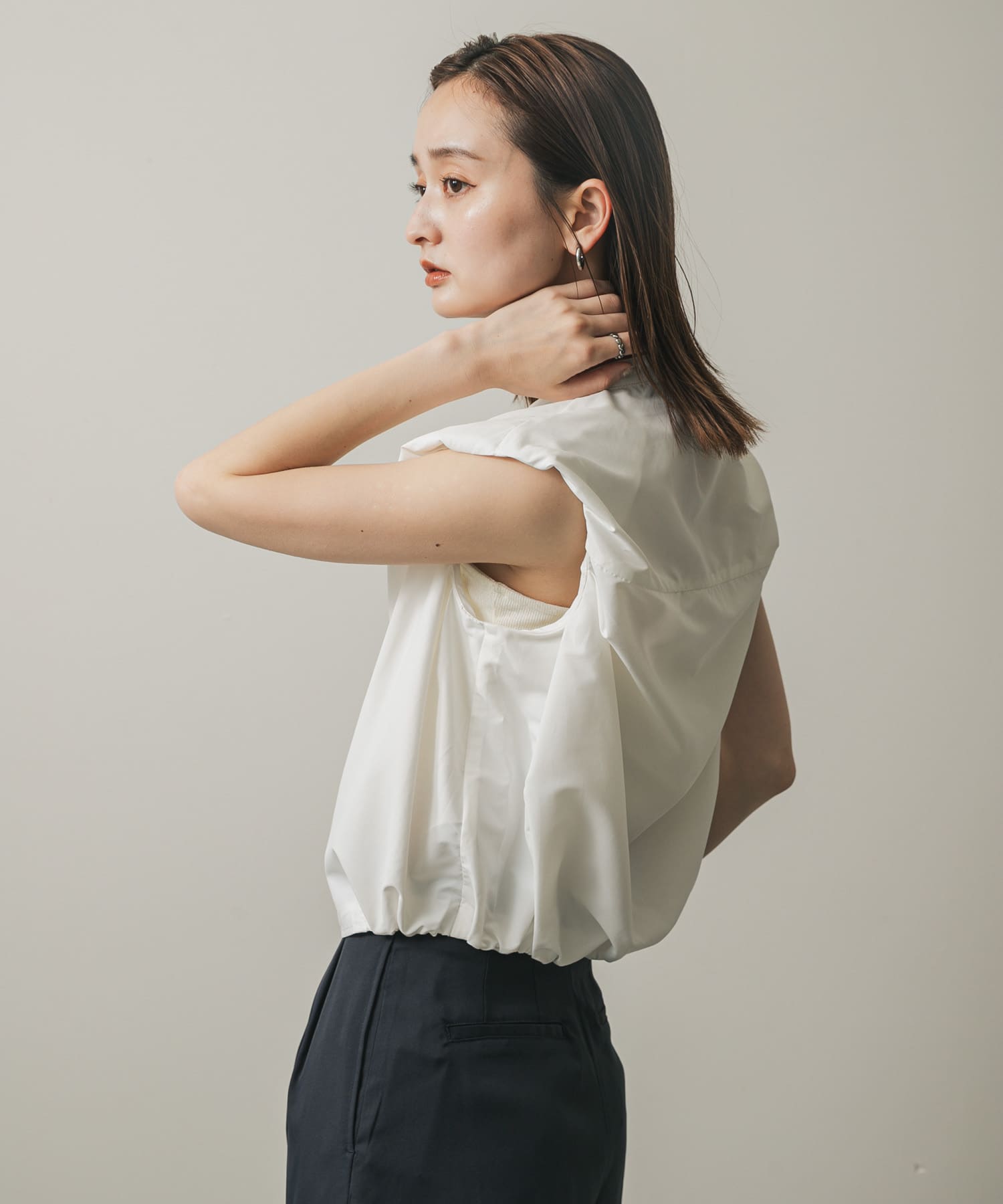 身長：169cm サイズ：one