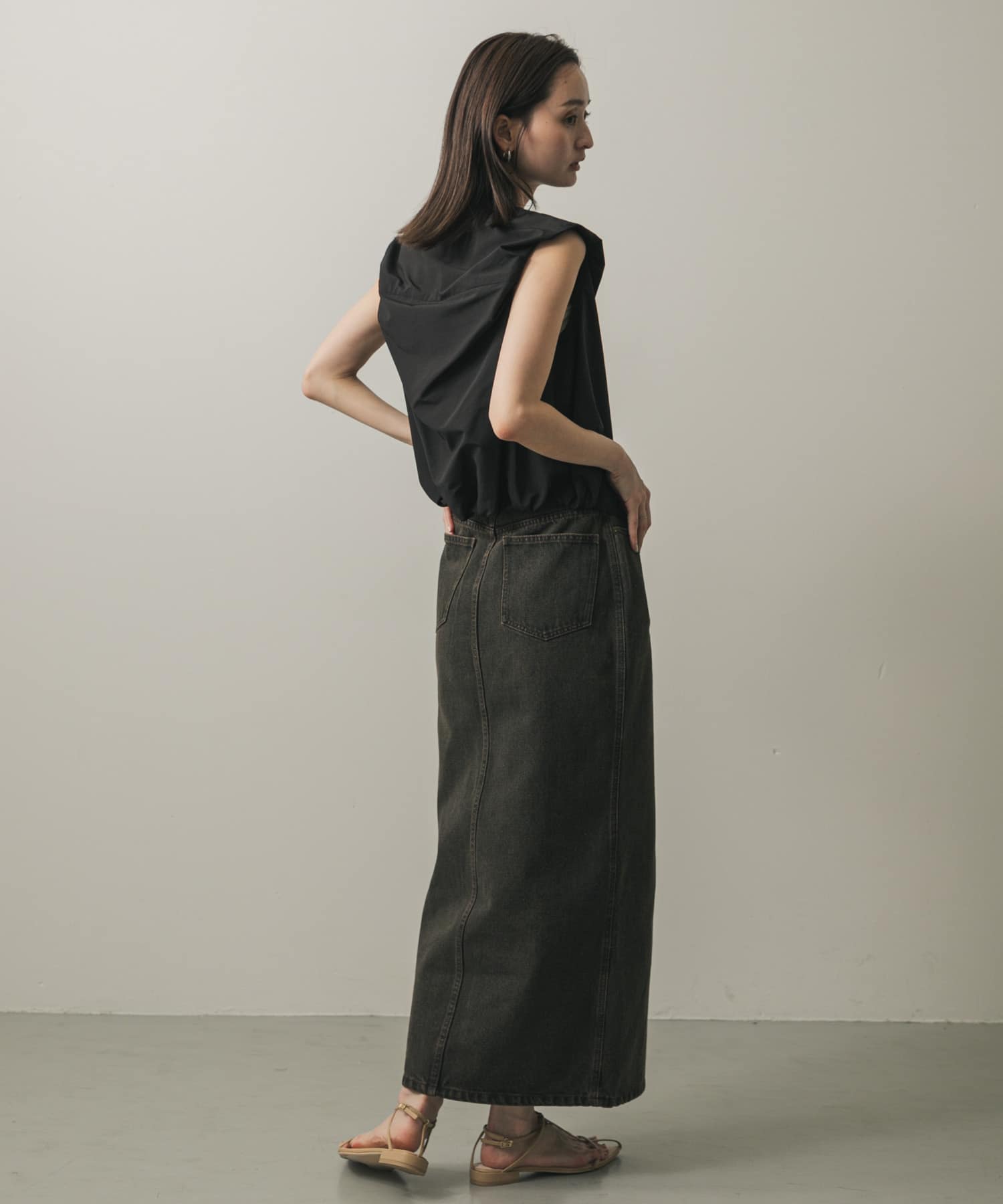 身長：169cm サイズ：one