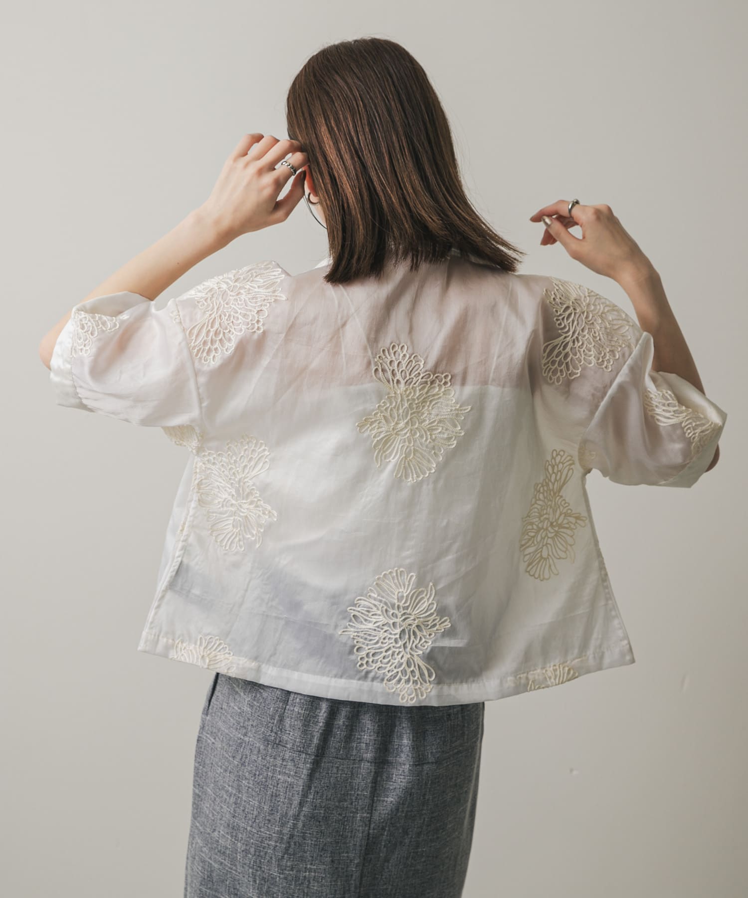 身長：169cm サイズ：one