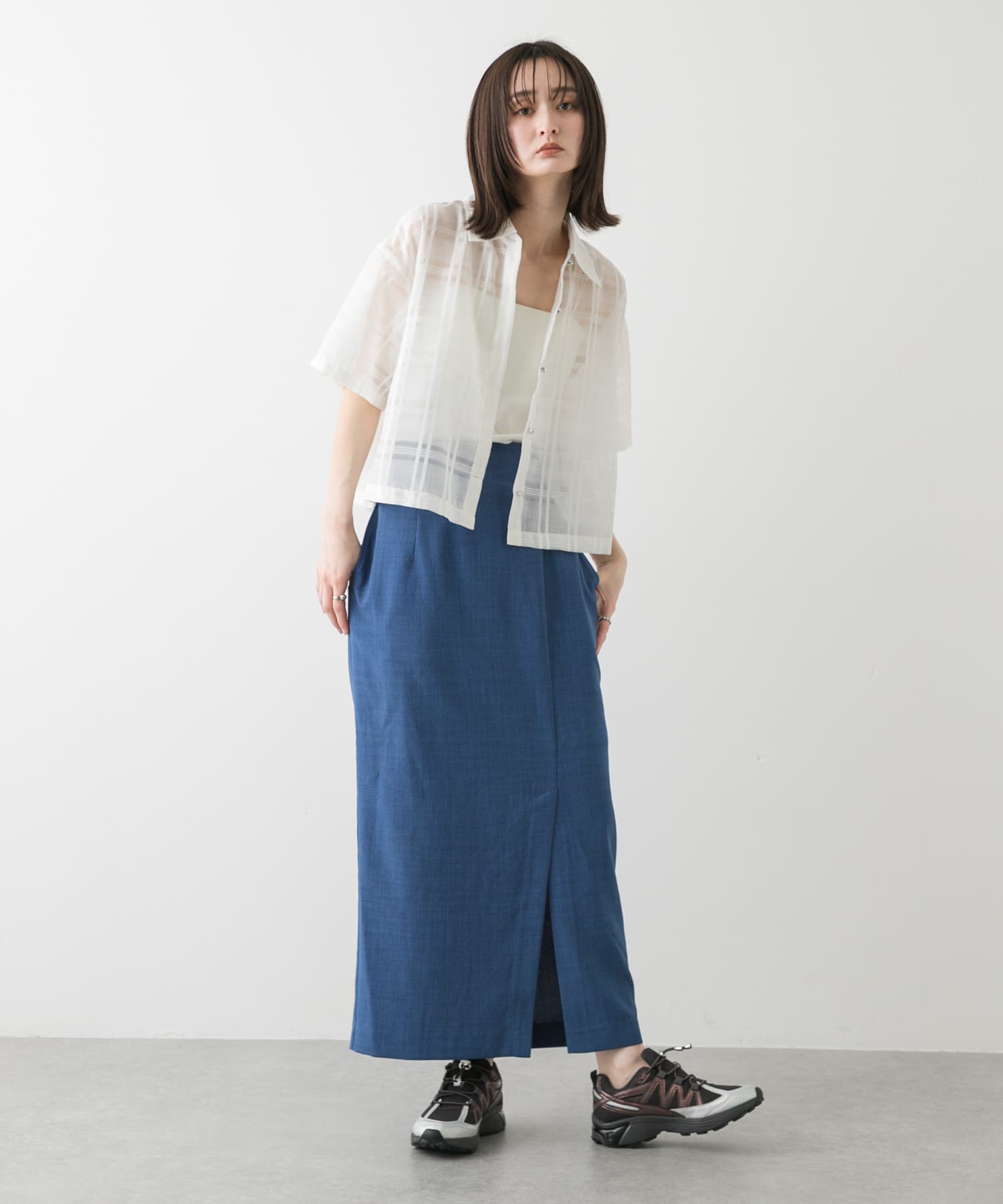 身長：169cm サイズ：one