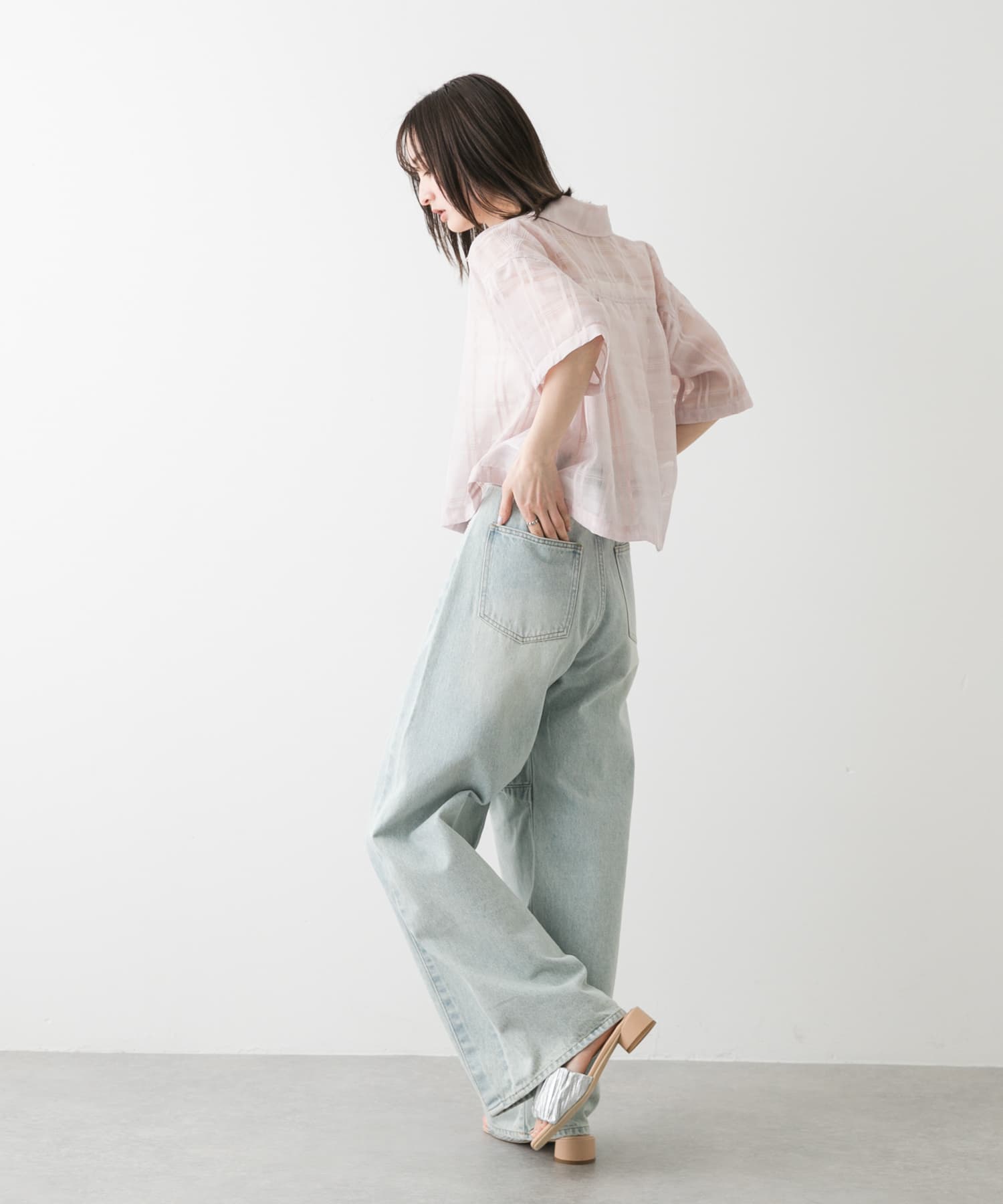 身長：169cm サイズ：one