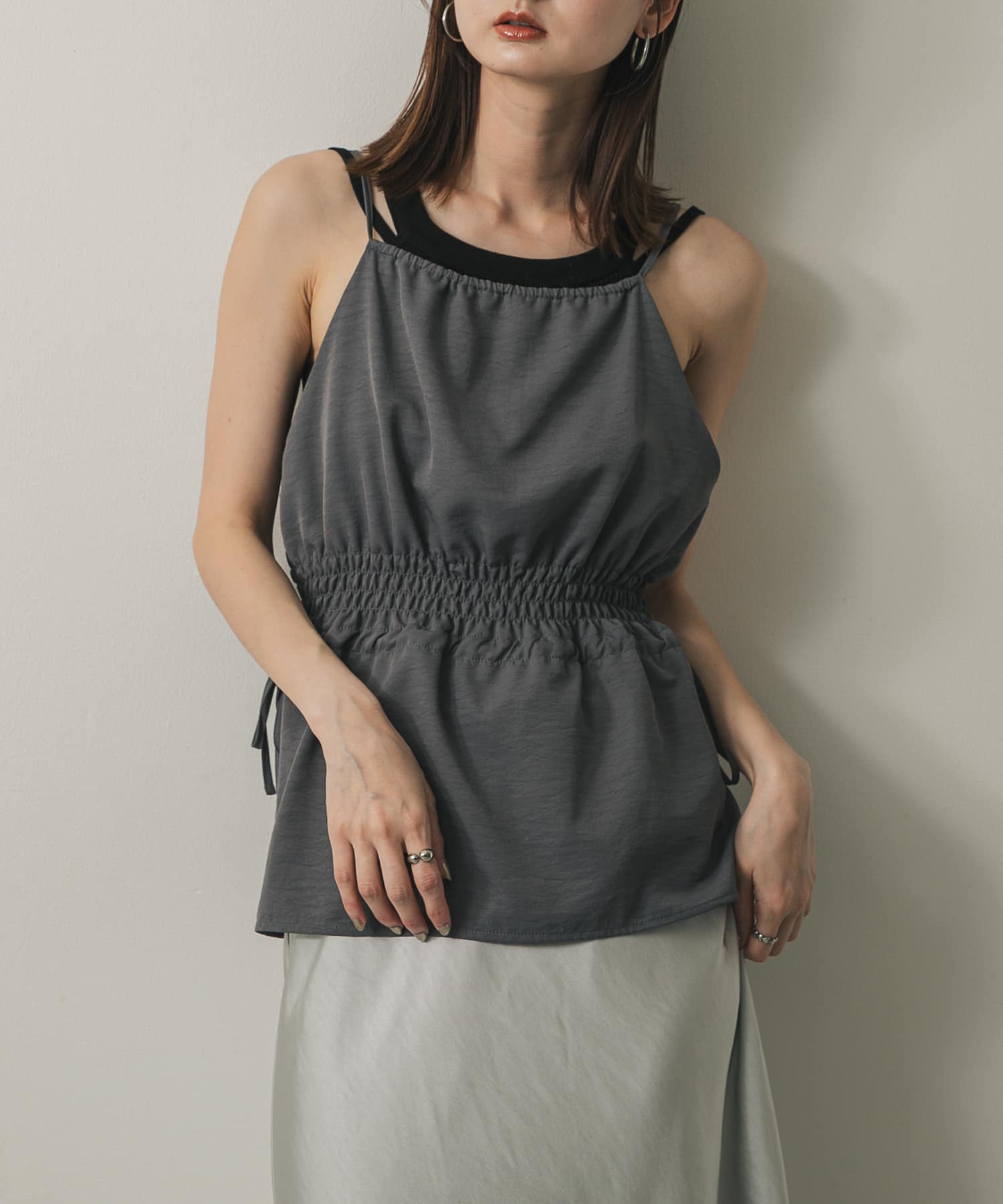 身長：169cm サイズ：one