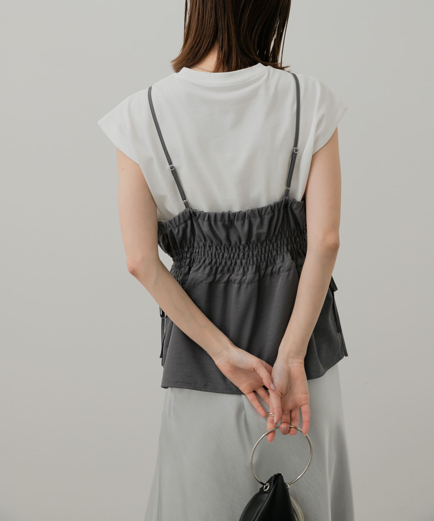 身長：169cm サイズ：one