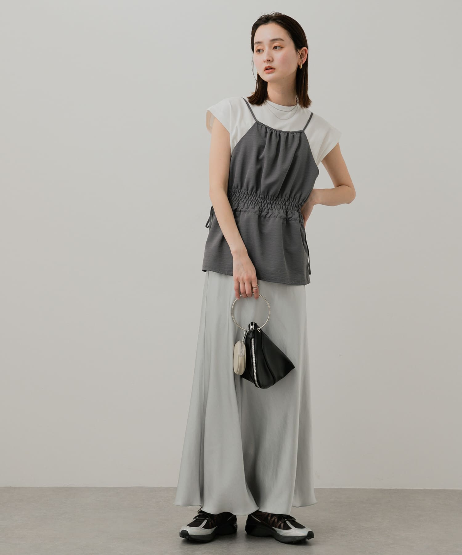 身長：169cm サイズ：one