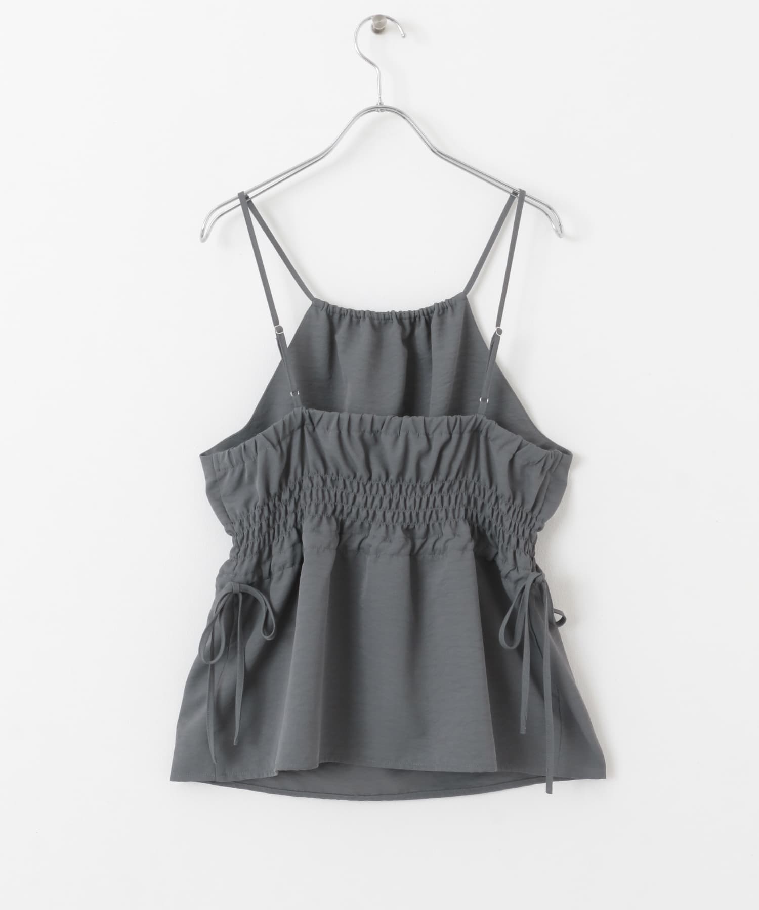 ホルターネックキャミトップ CHARCOAL one