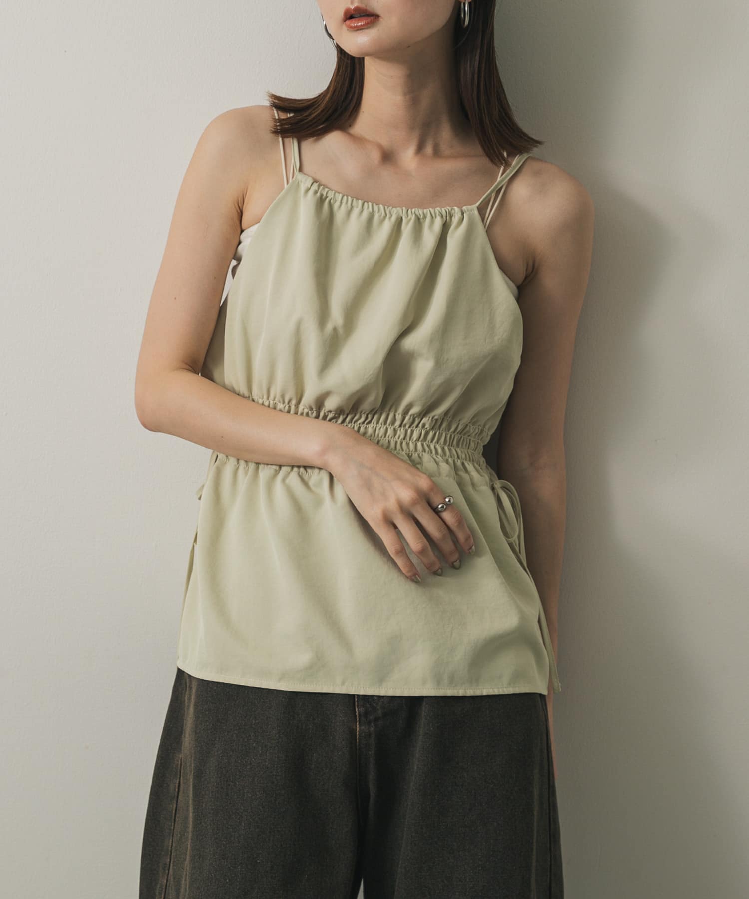 身長：169cm サイズ：one