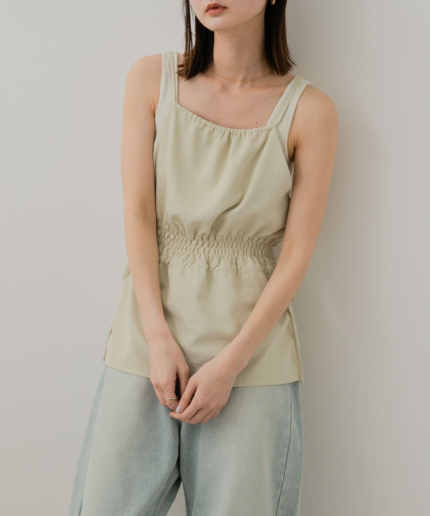 身長：169cm サイズ：one