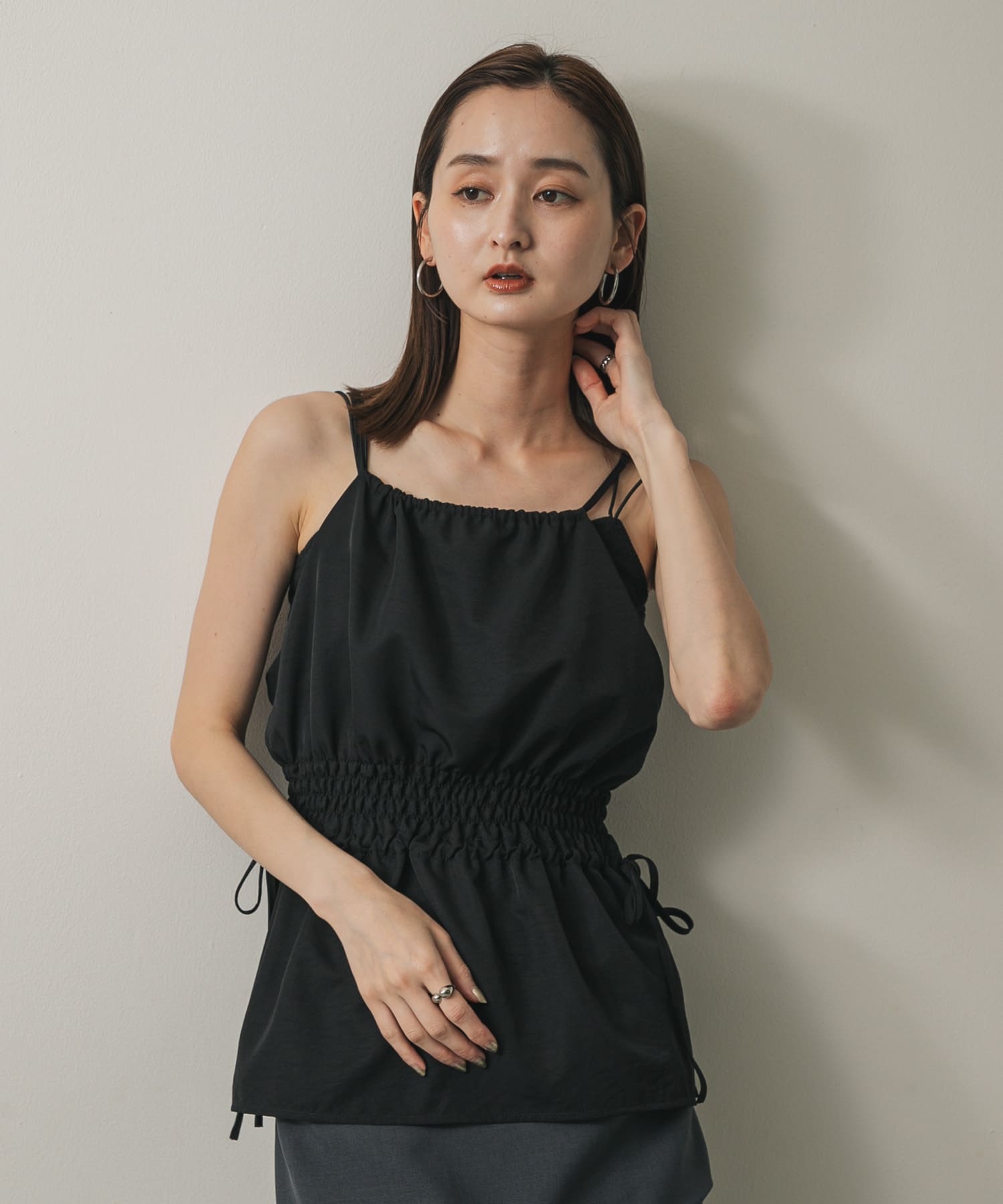 身長：169cm サイズ：one