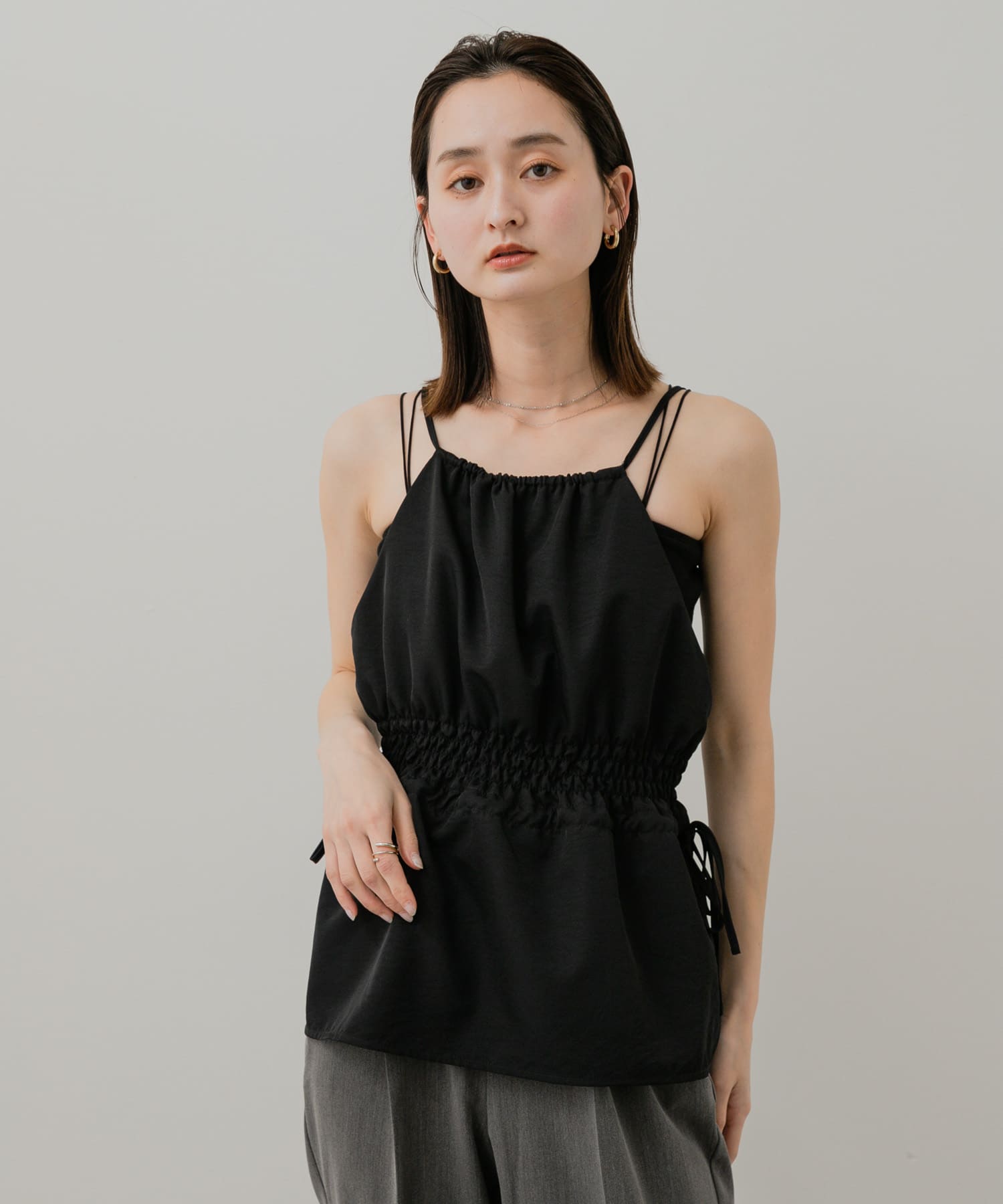 身長：169cm サイズ：one