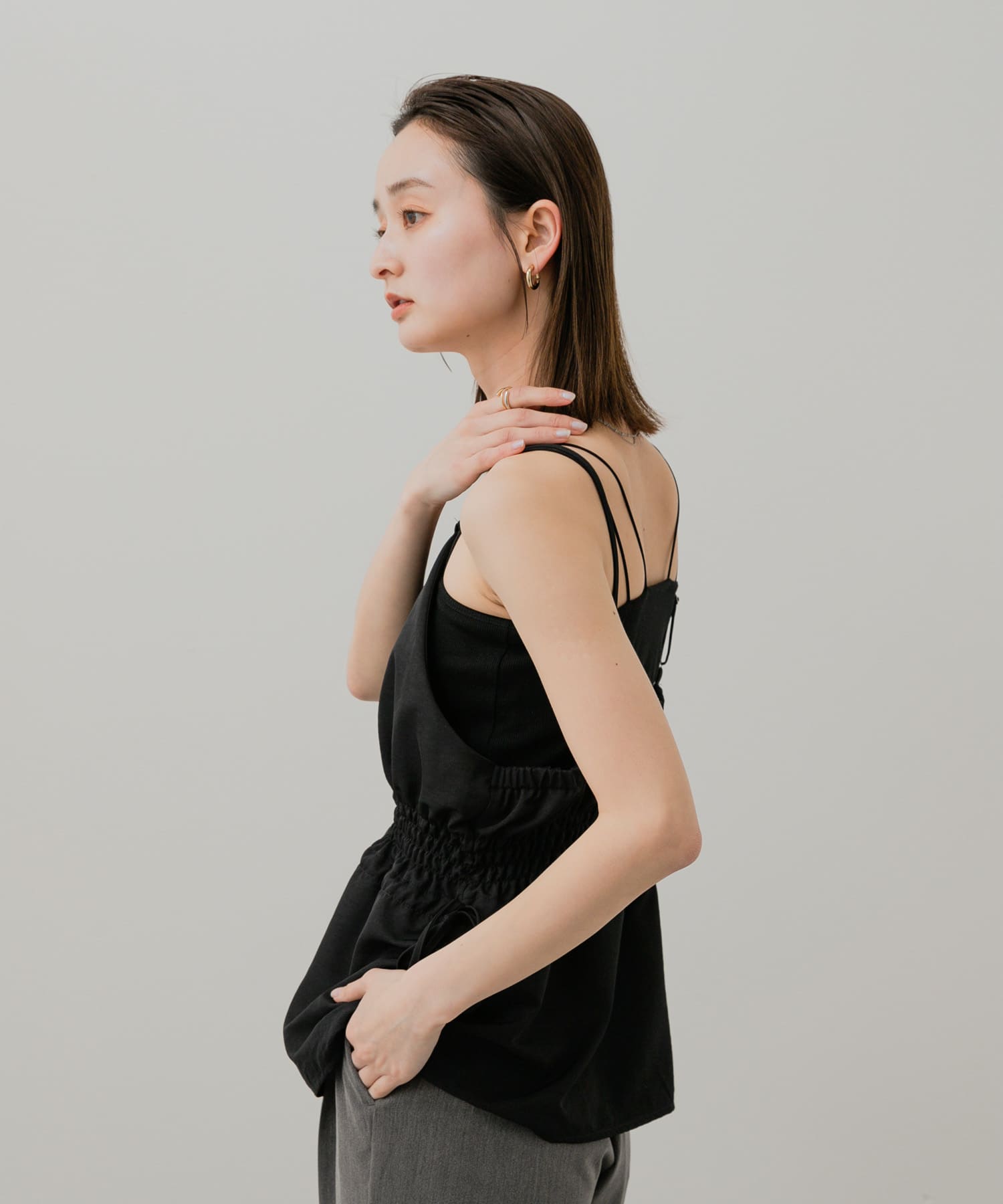 身長：169cm サイズ：one