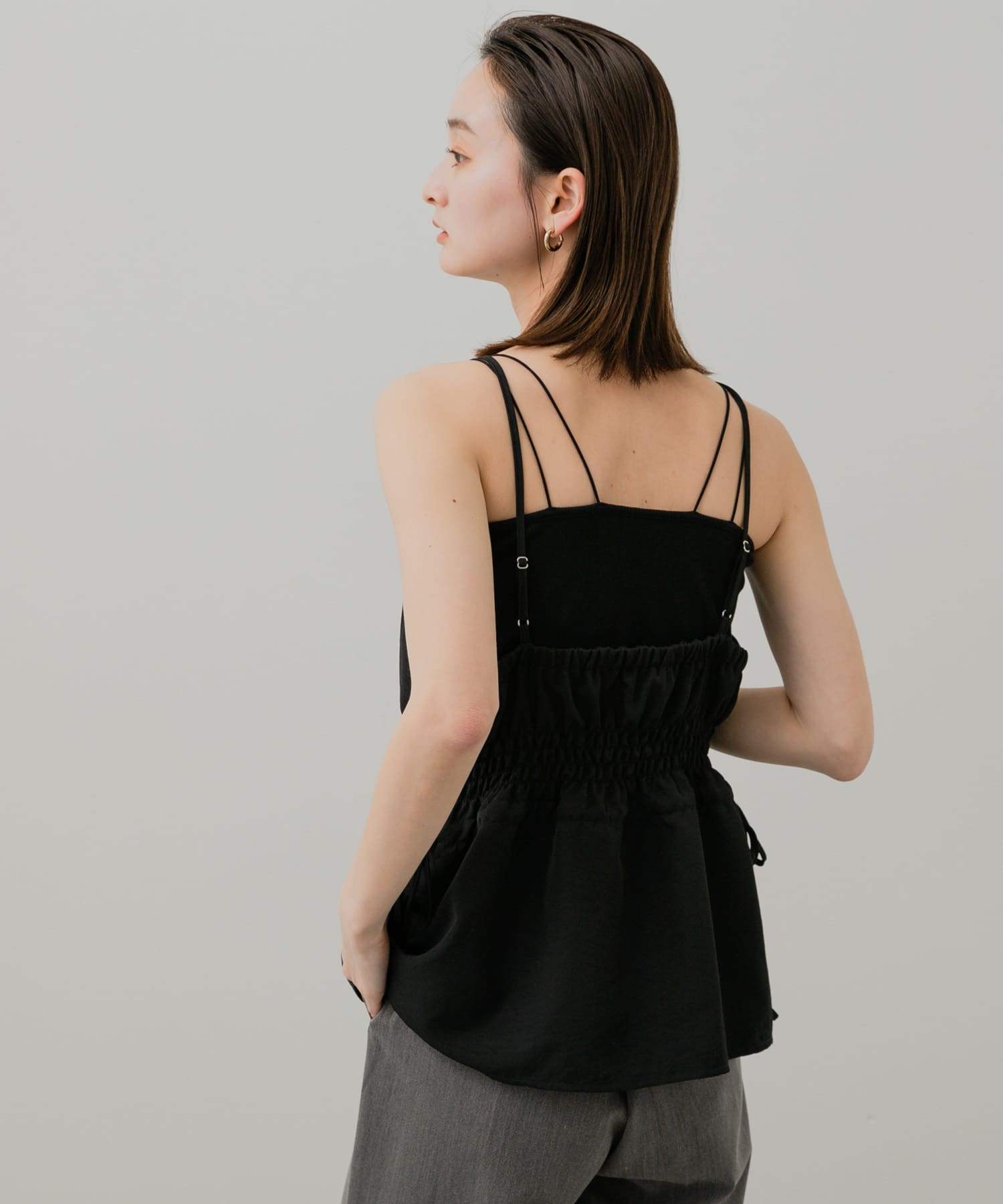 身長：169cm サイズ：one