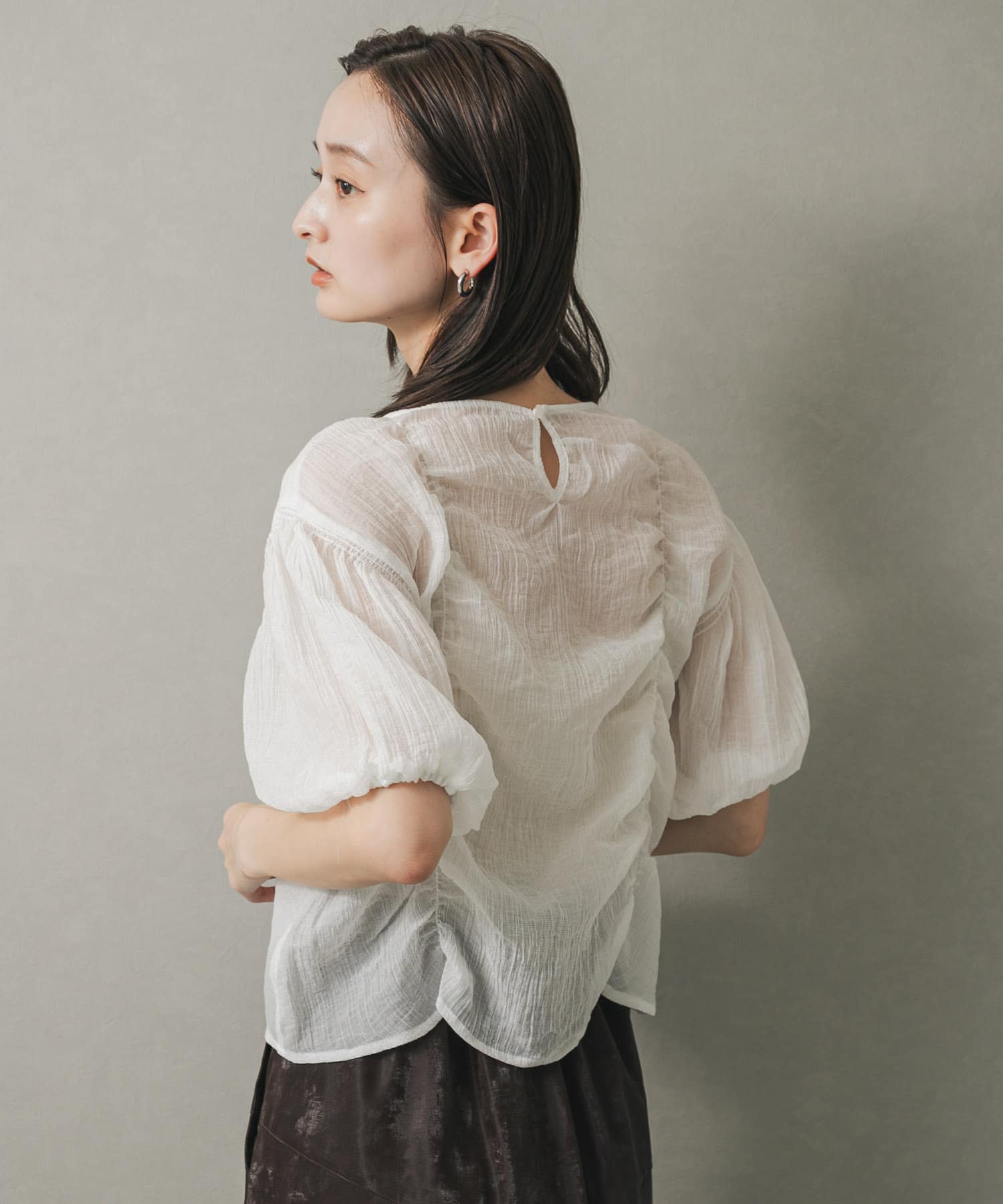 身長：169cm サイズ：one