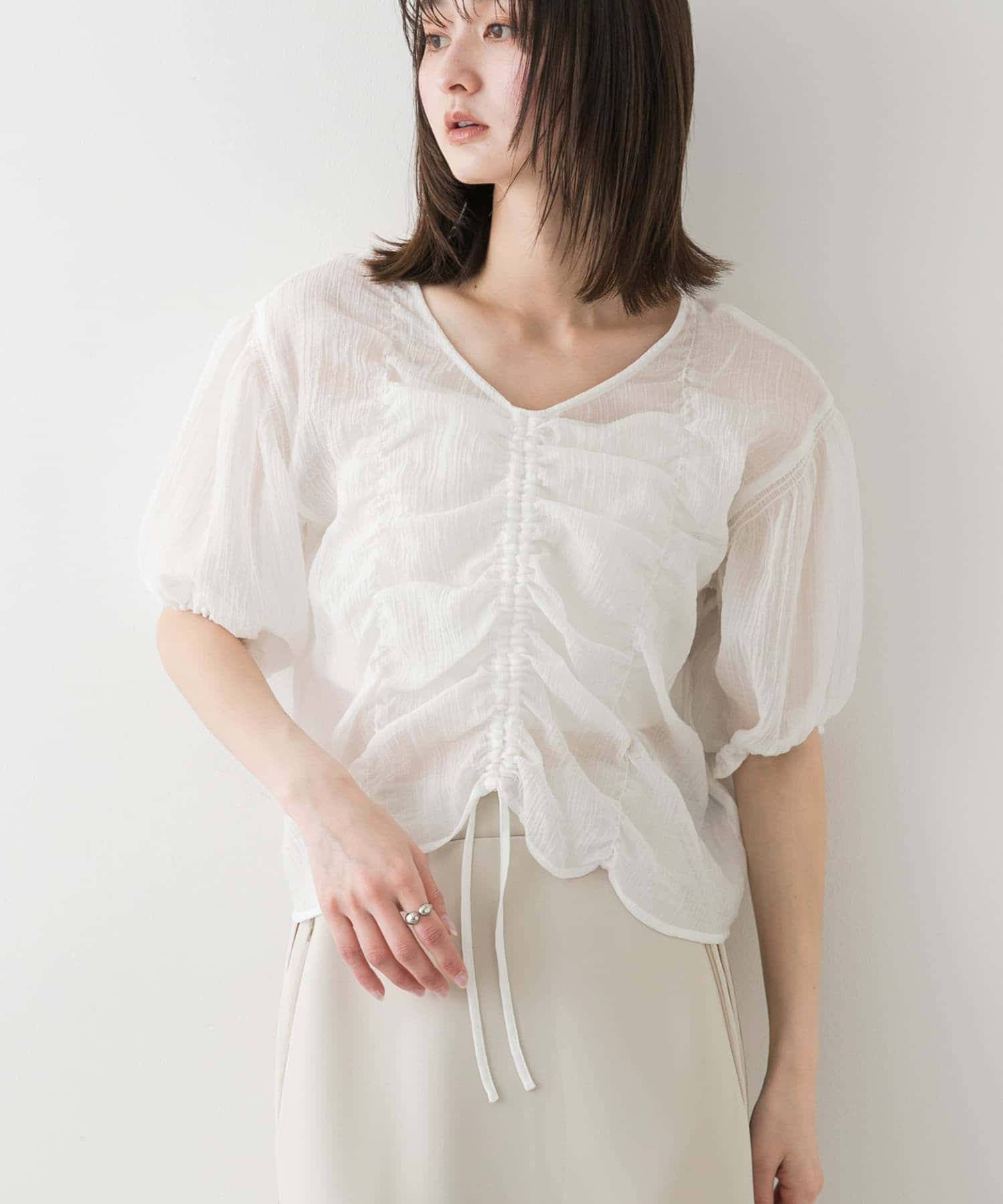 身長：169cm サイズ：one