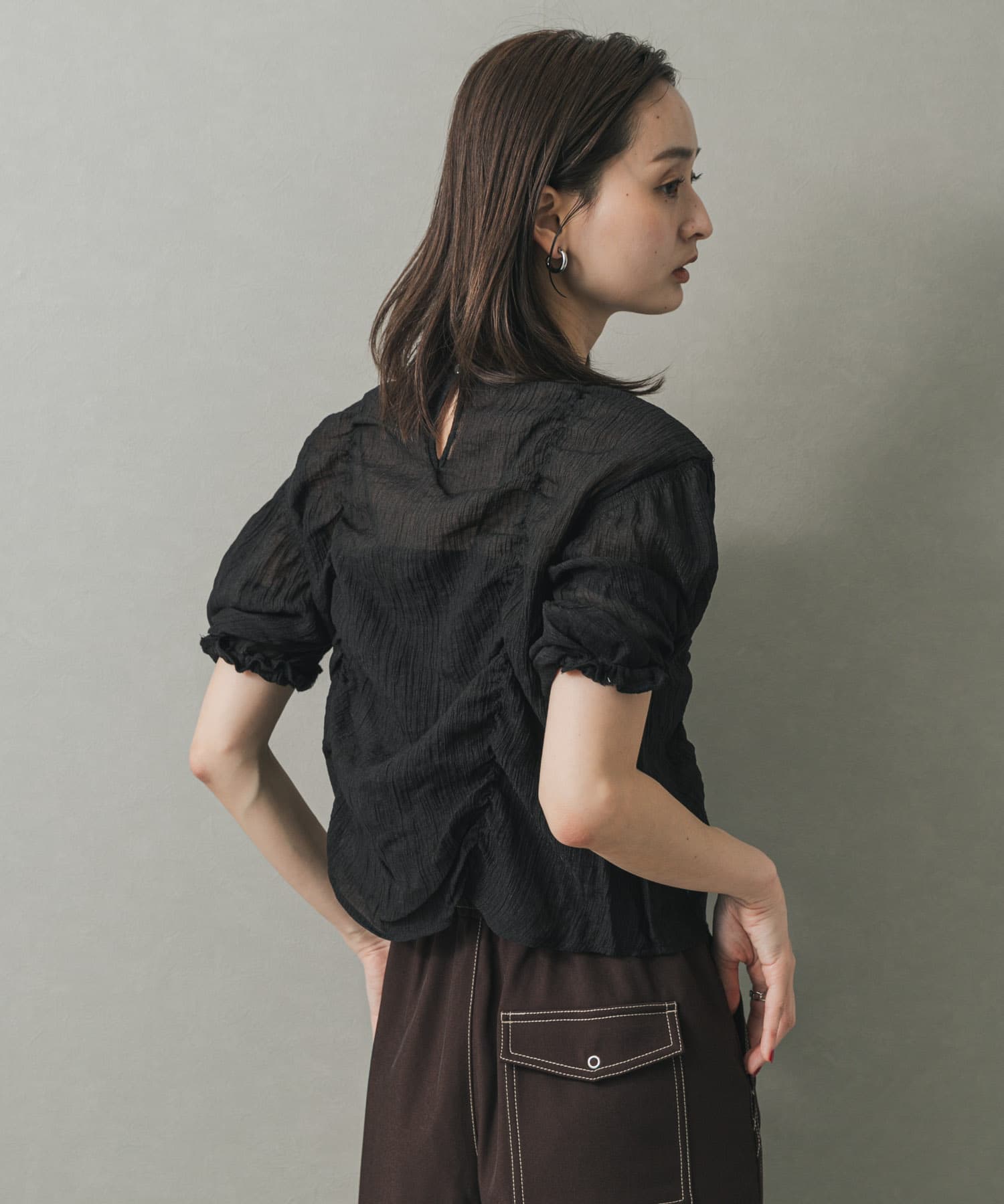 身長：169cm サイズ：one